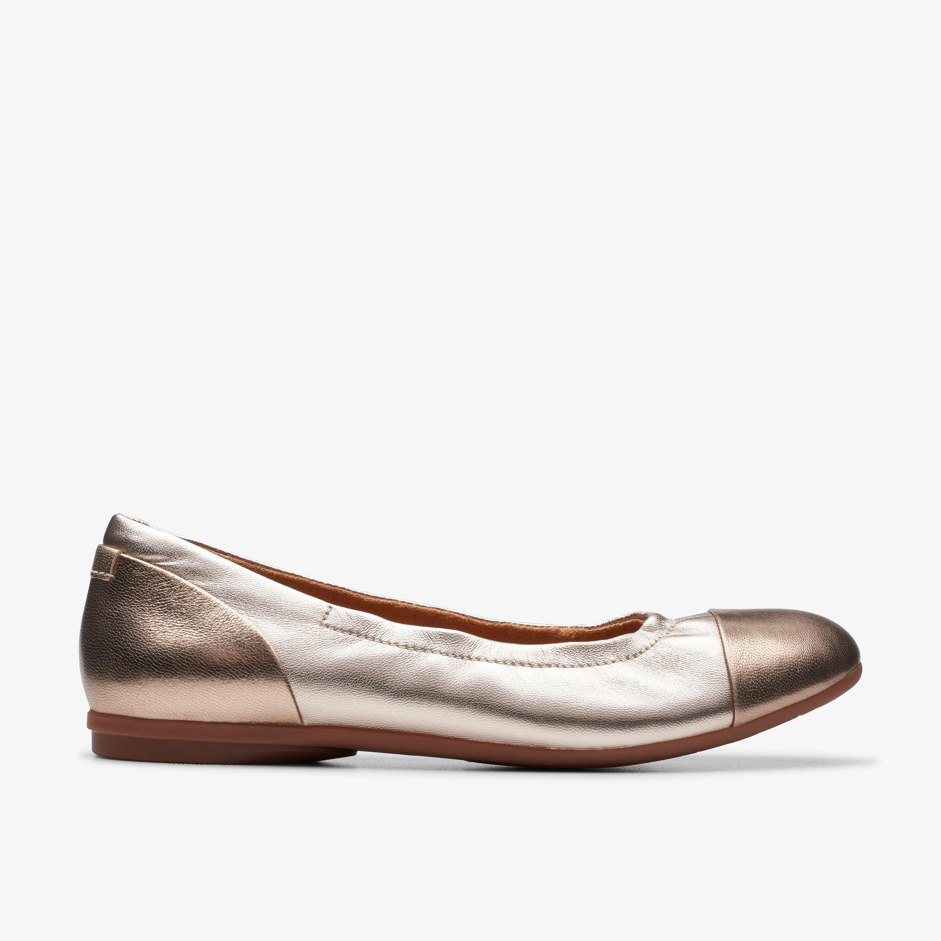 Shop Clarks Rena Jazz In Metallic