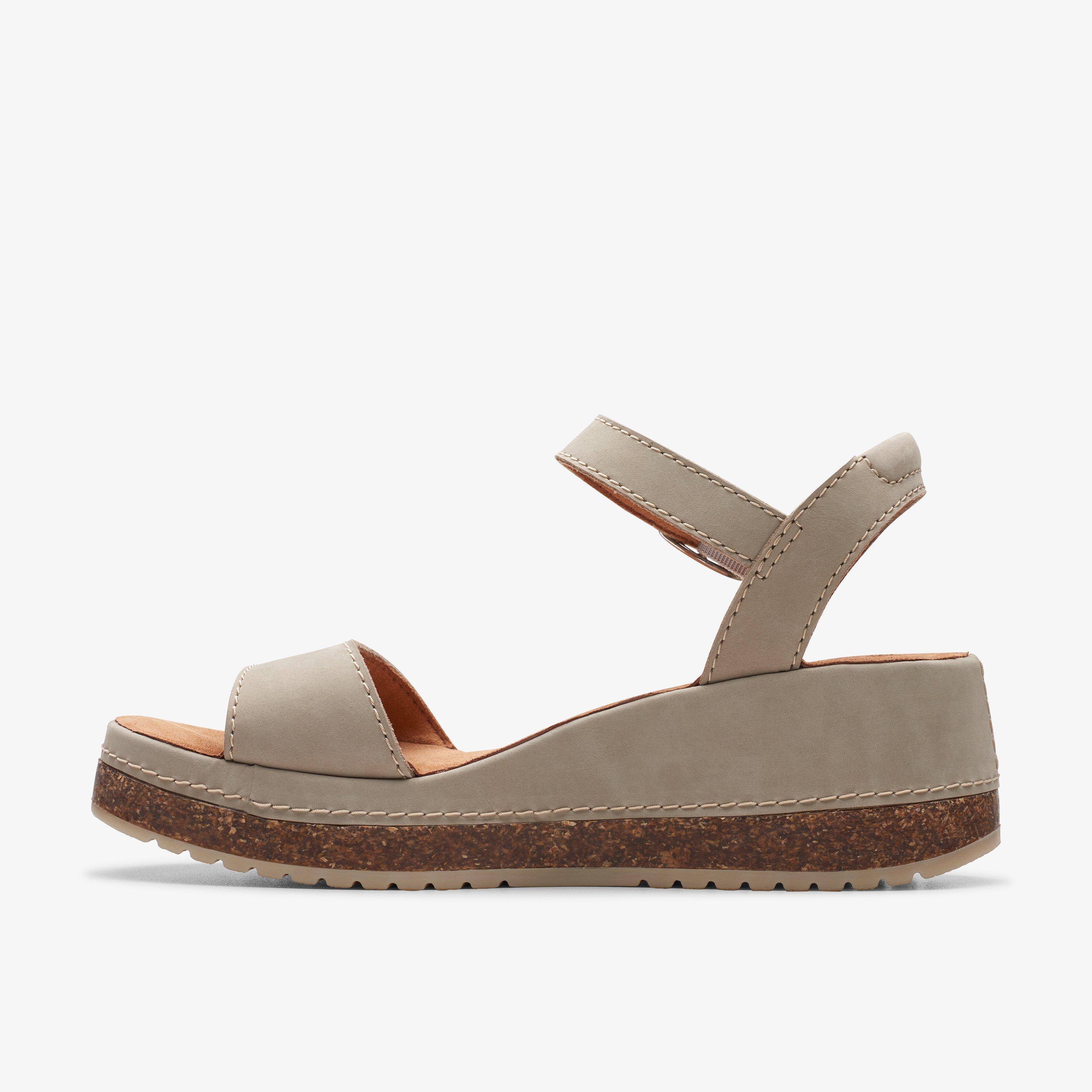 Clarks wide fit sandals womens on sale