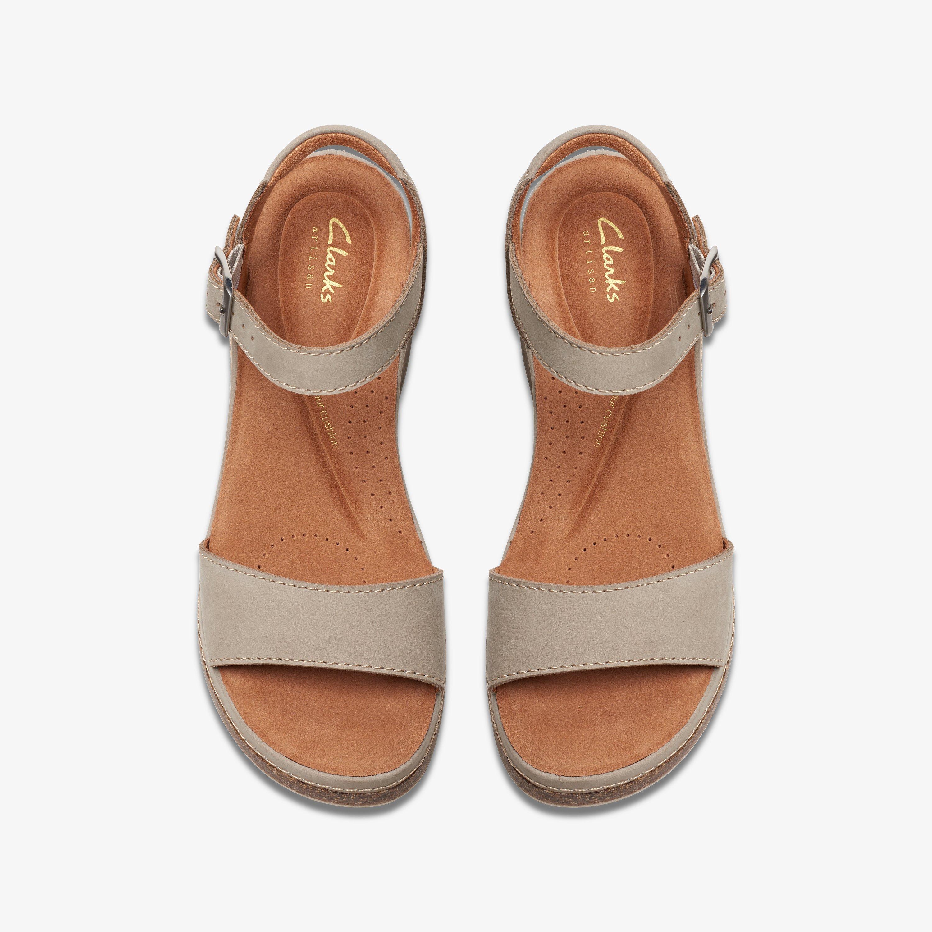 Womens Wedge Sandals - Black, Tan & White | Clarks UK