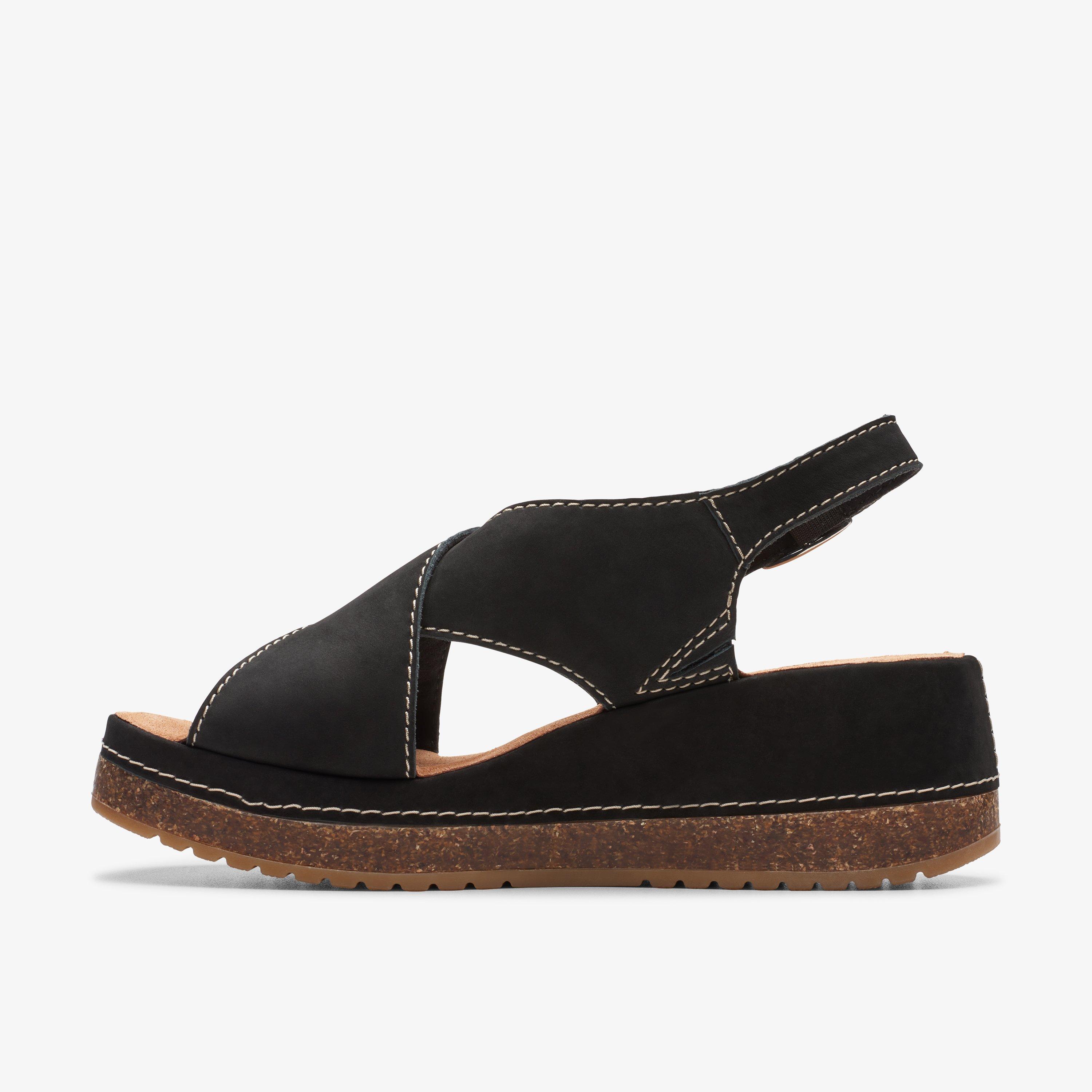 Clarks cheap navy sandals