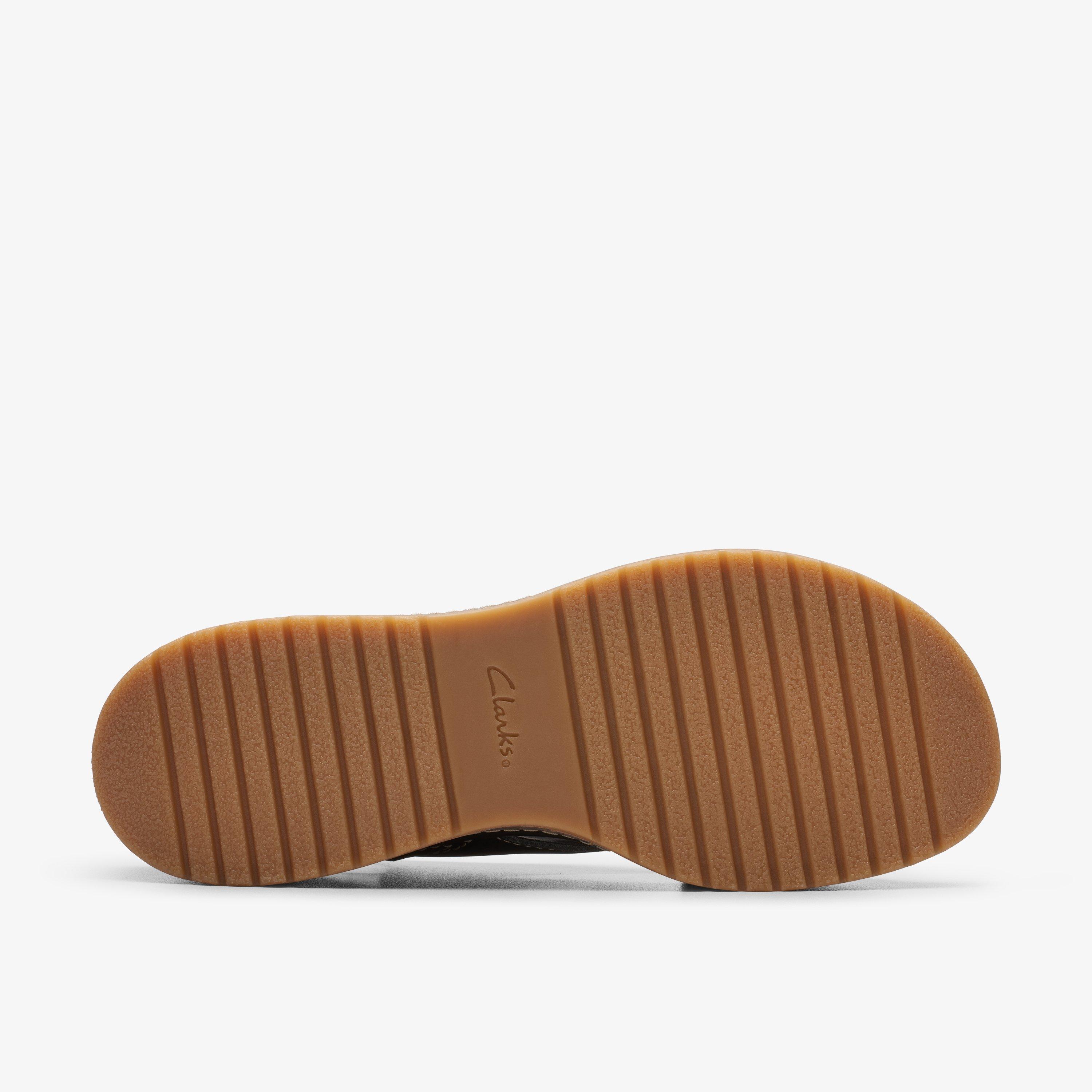 値下げ！！クラークus7 Mens Clarkwood Low Navy Nubuck Lace Up Shoes | Clarks
