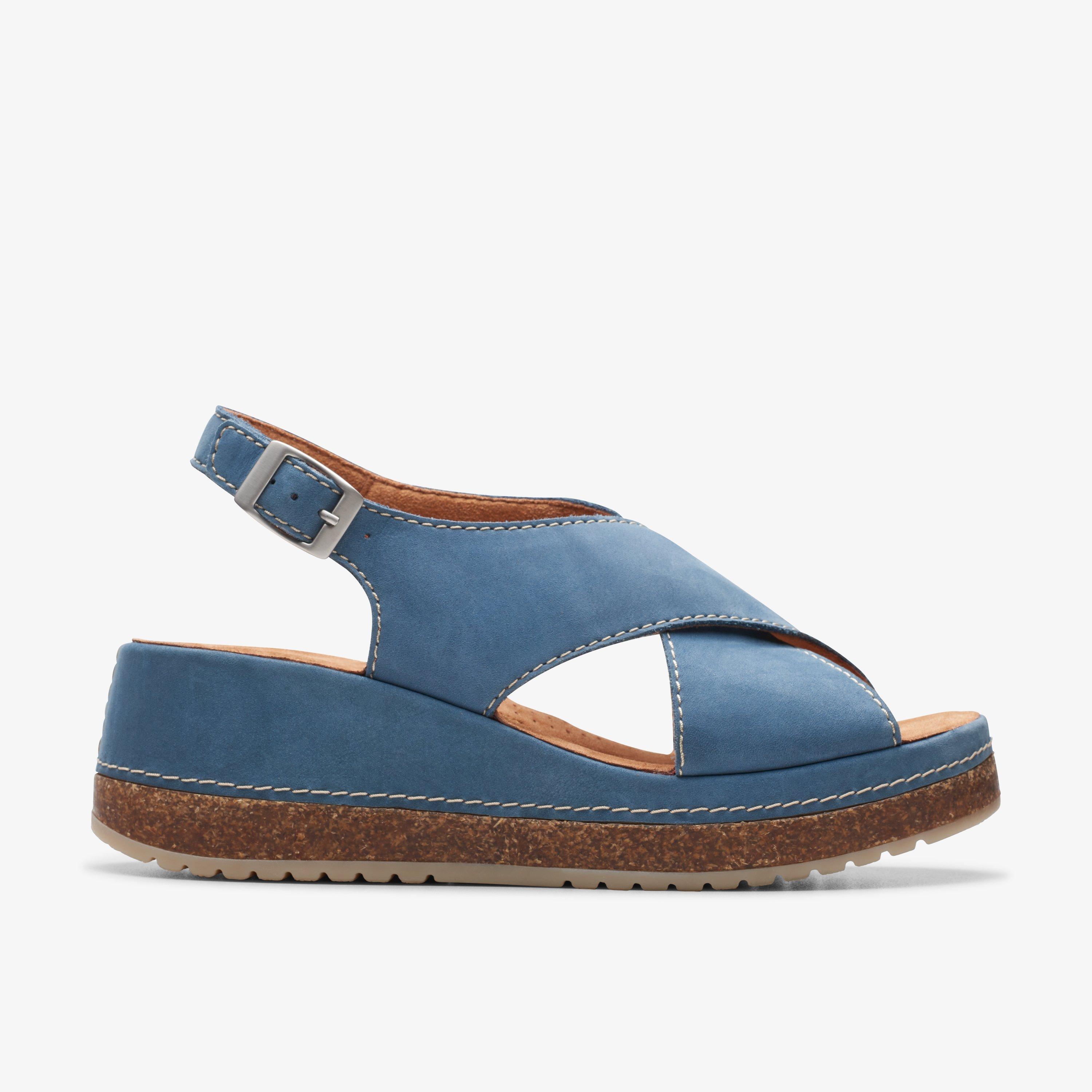 Clarks teal sandals new arrivals