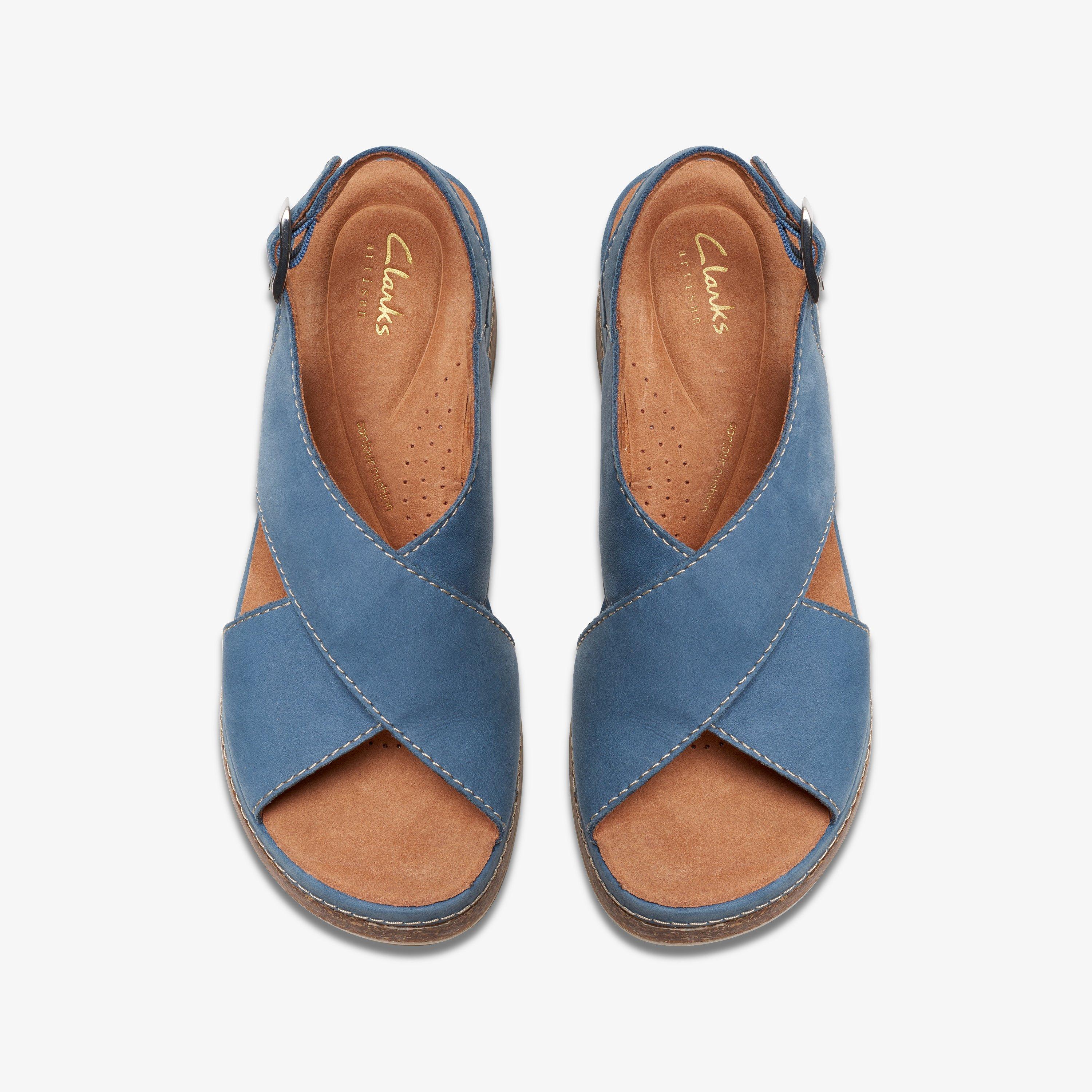 Clarks leather cheap flip flops womens