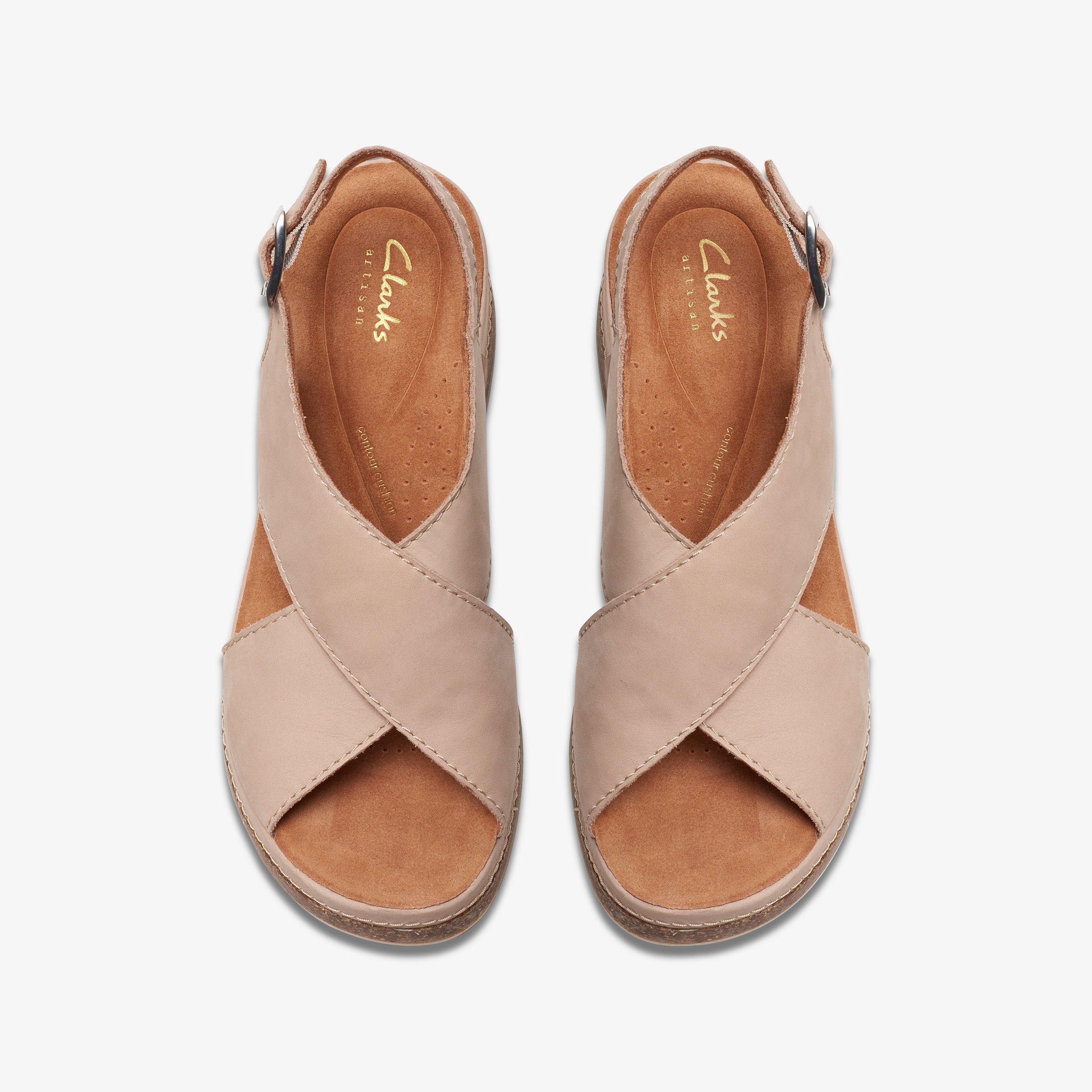 Clark wedge sandals on sale on sale