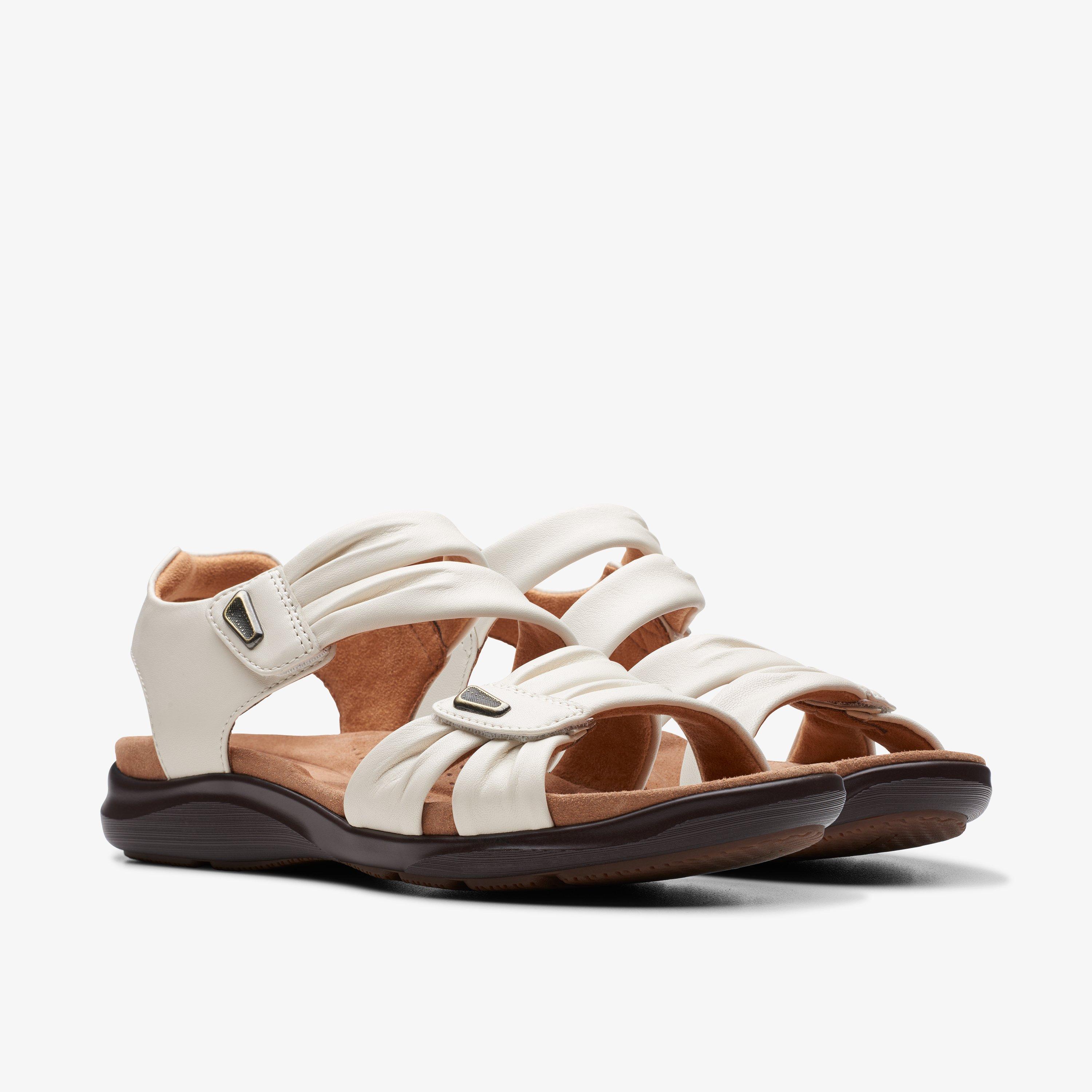 Clarks Kitly Ave Sandal Women s Off White 8.5 M