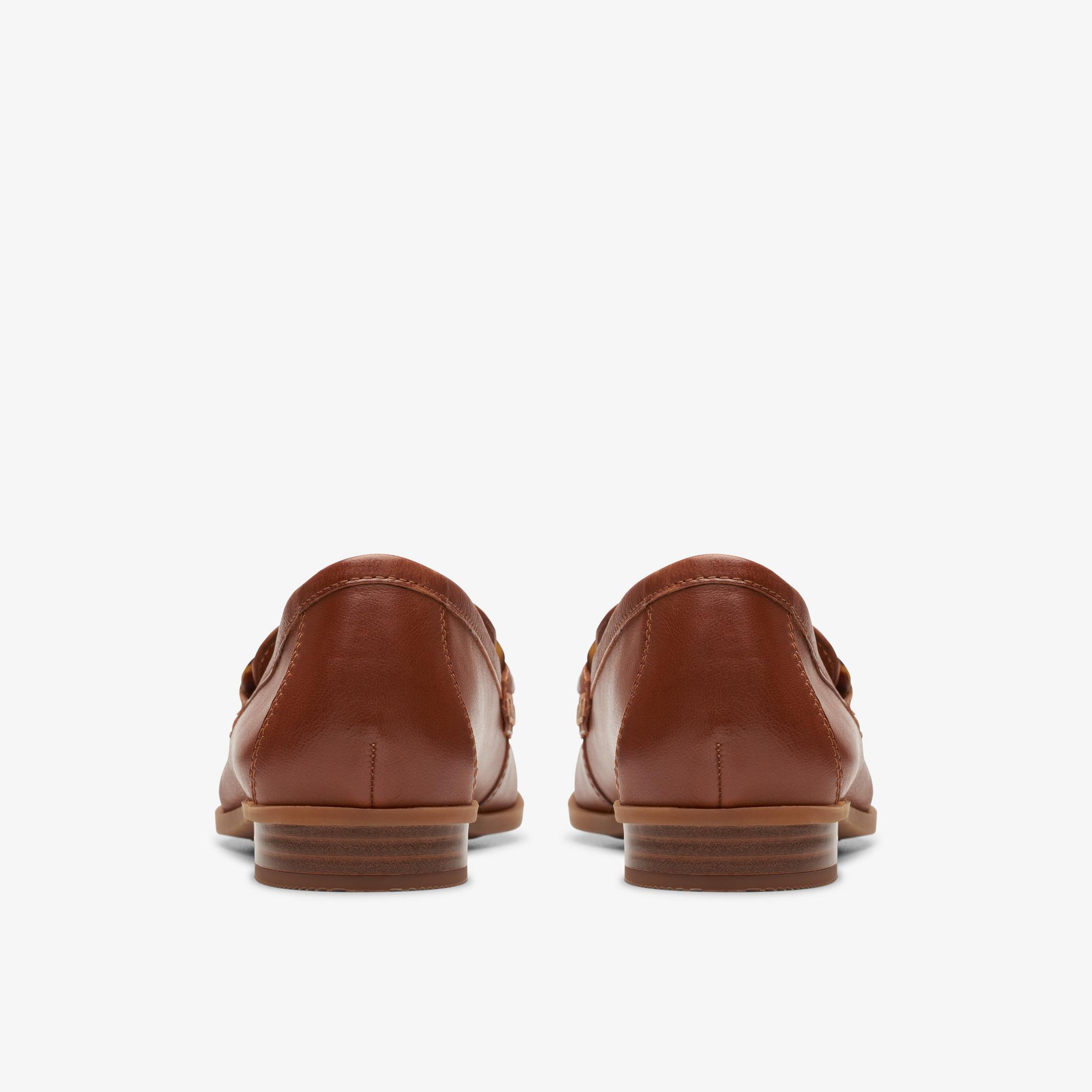 Sarafyna Iris Tan Leather Loafers, view 6 of 11