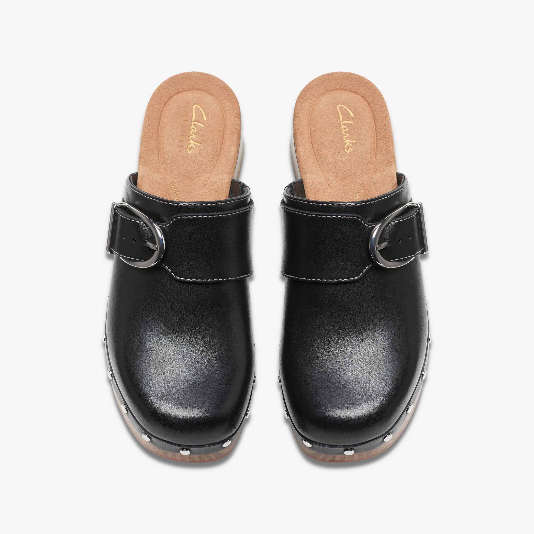 Sivanne Sun Black Leather Mules, view 6 of 6