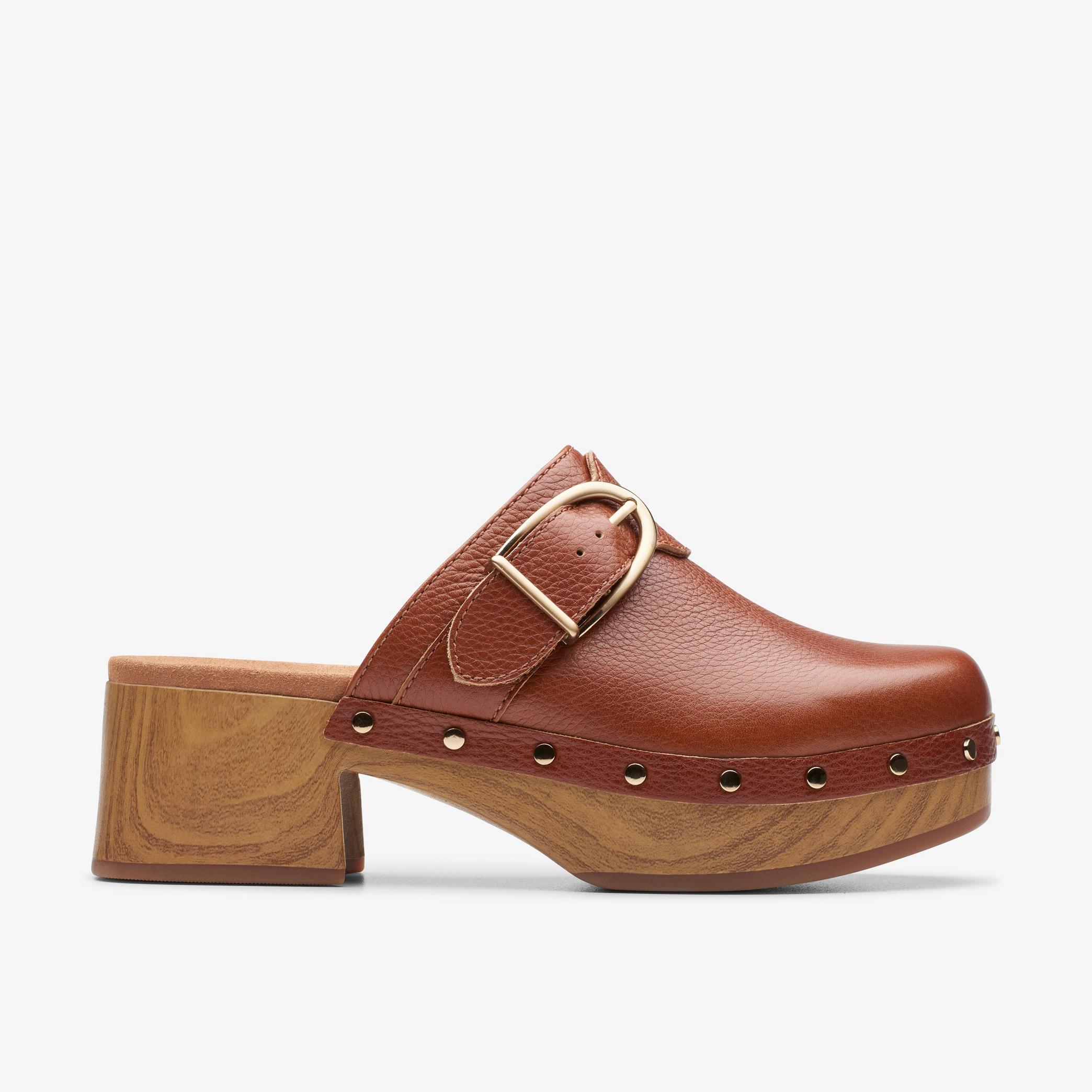 Sivanne Sun Tan Leather Mules, view 1 of 6