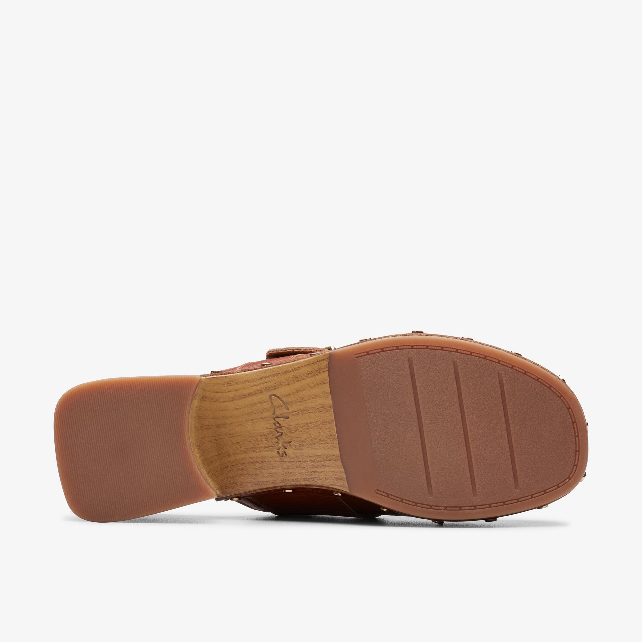 Sivanne Sun Tan Leather Mules, view 3 of 6