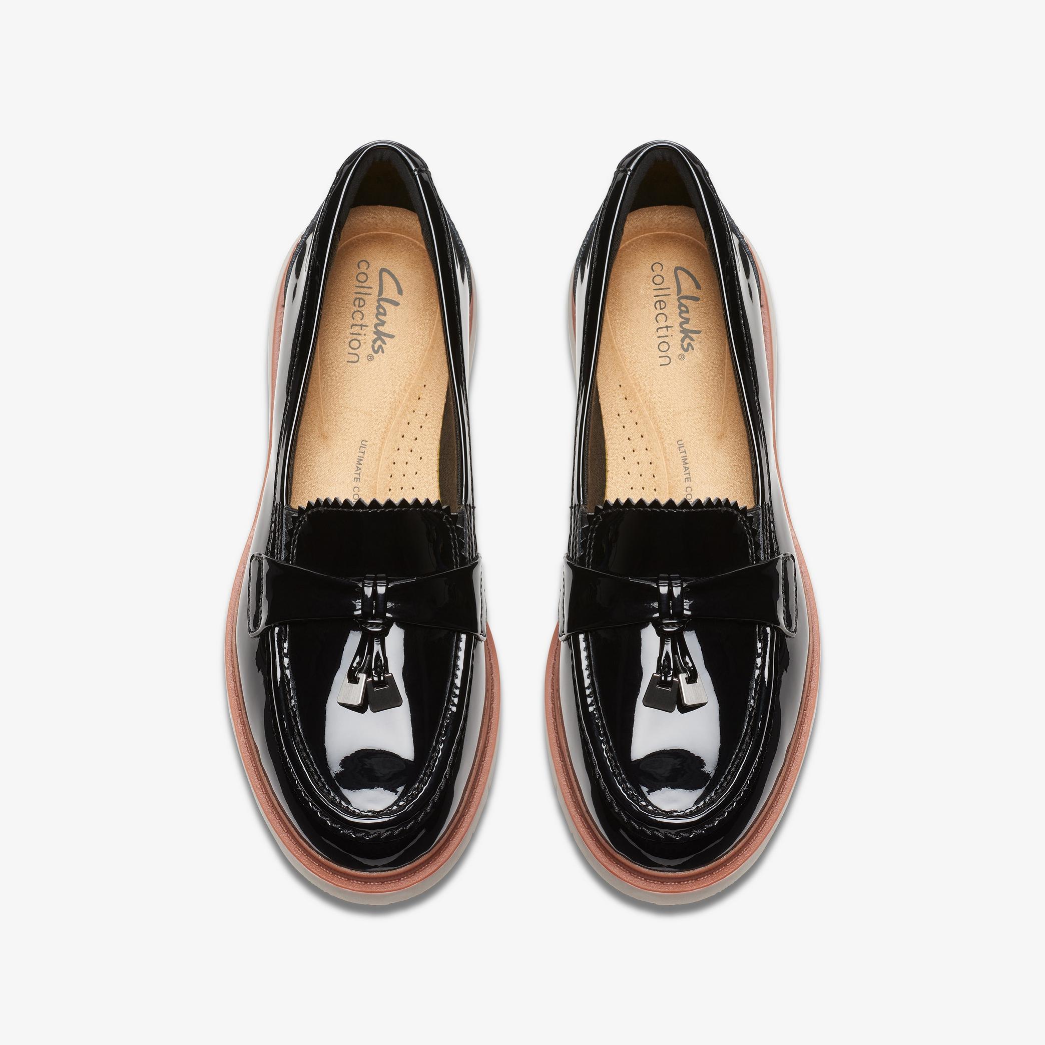 Westlynn Bella Black Patent Loafers, view 6 of 6