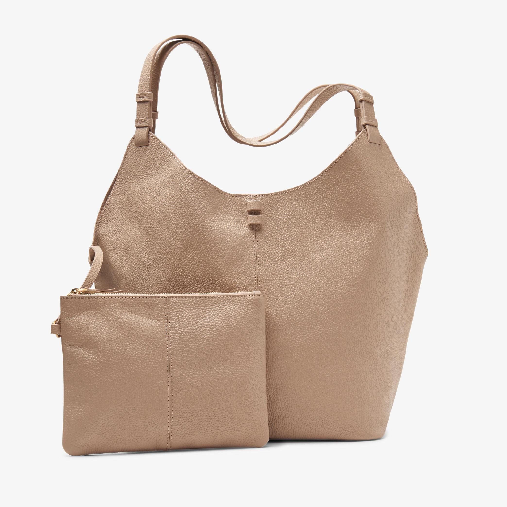 Casual Tote Sand Leather Tote Bag, view 5 of 5