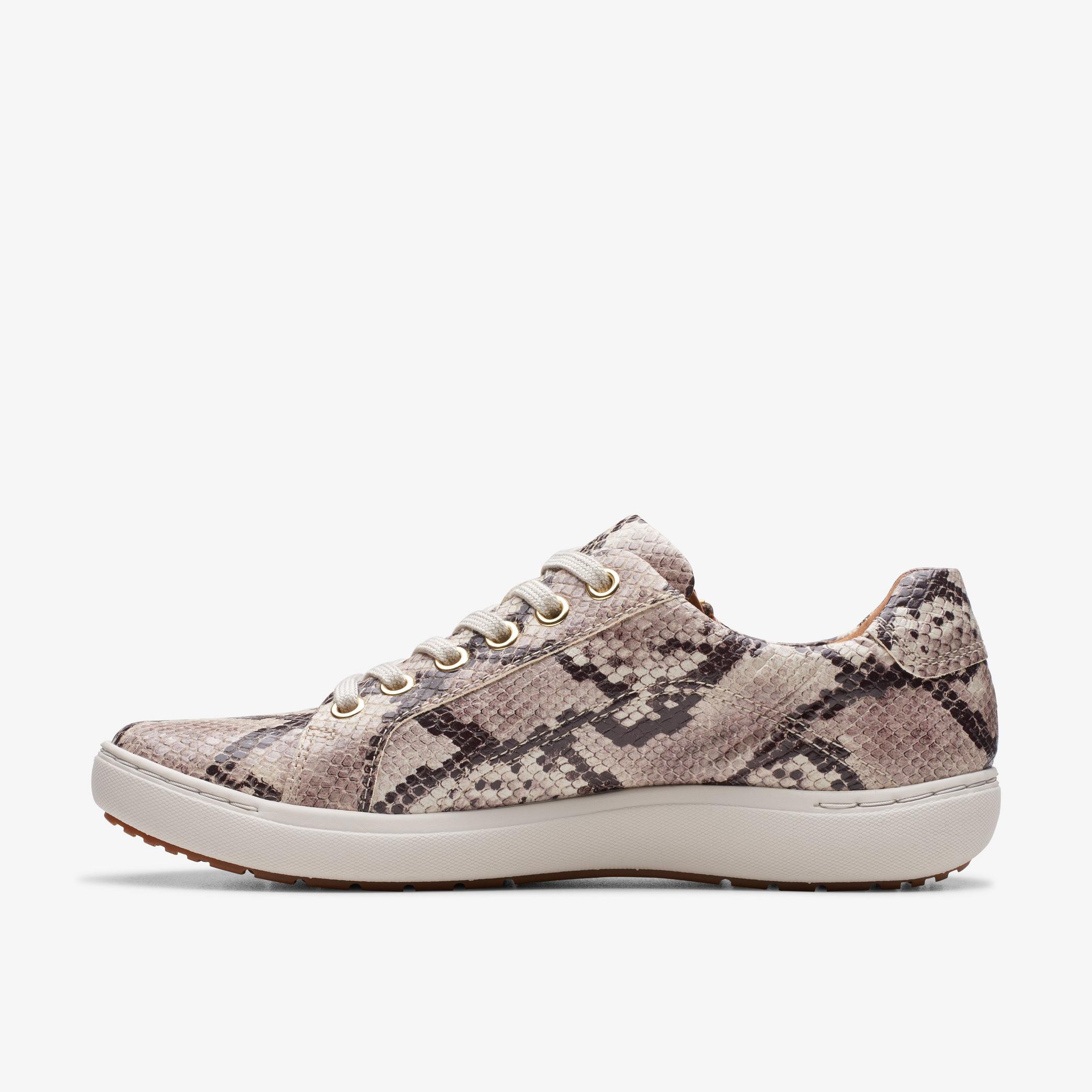 Nalle Lace Snake Print Sneakers, view 2 of 7