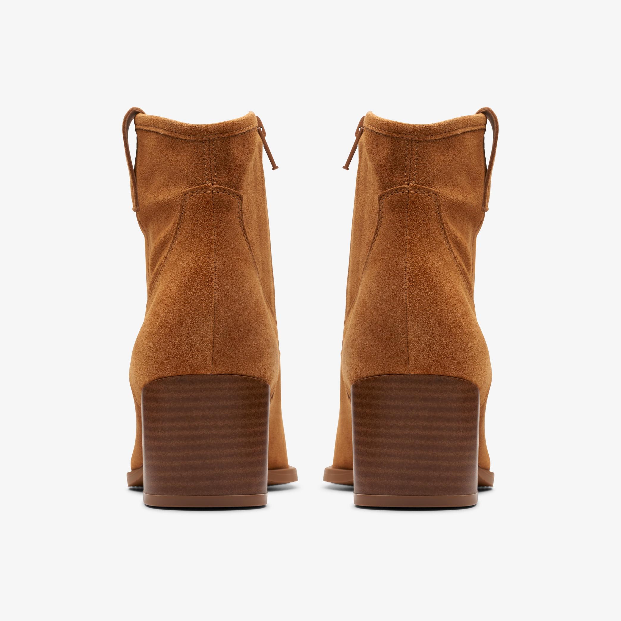 Elder Rae Tan Suede Ankle Boots, view 6 of 7