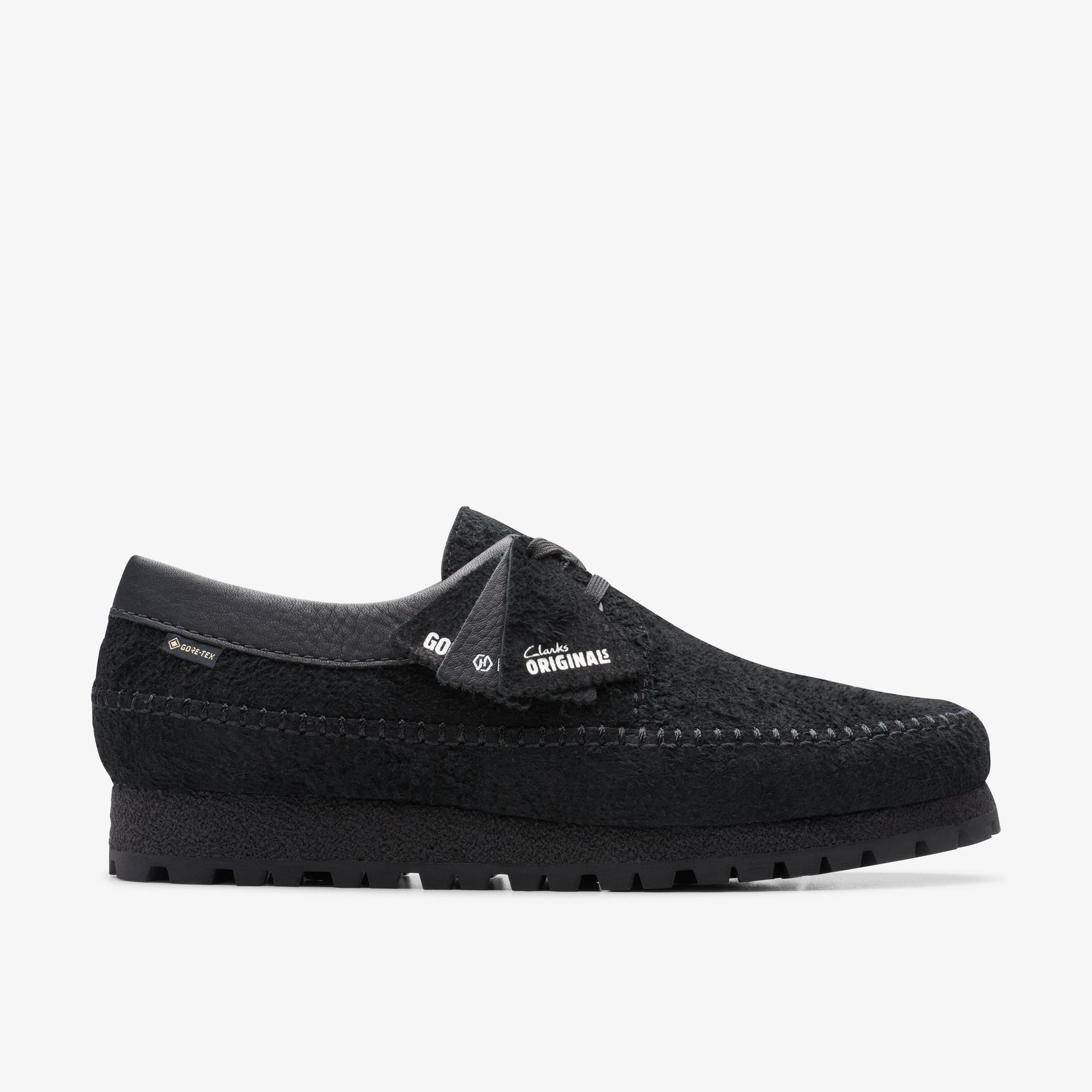Weaver X Haven GORE-TEX Black Moccasins, view 1 of 6