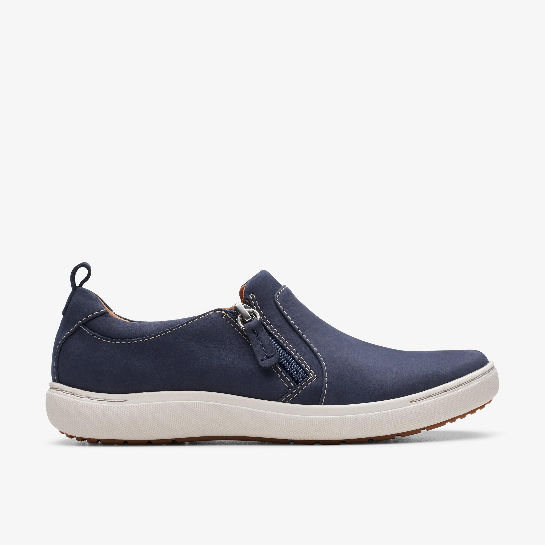 Nalle Lilac Navy Nubuck Sneakers, view 1 of 7
