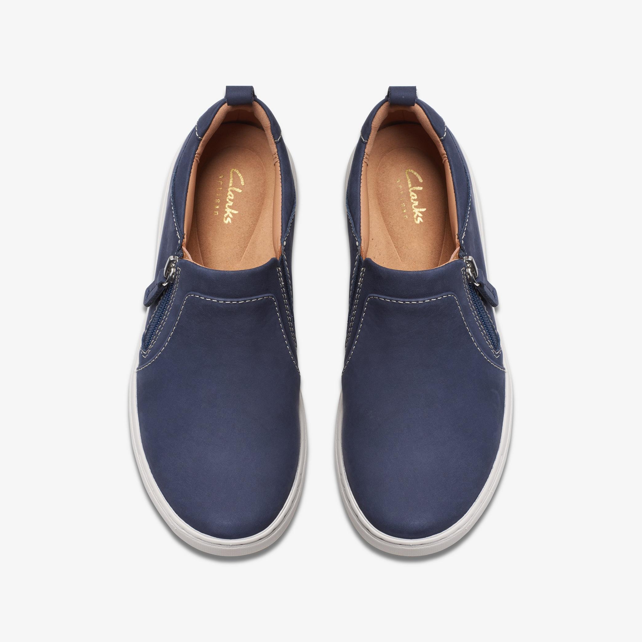 Nalle Lilac Navy Nubuck Sneakers, view 6 of 7