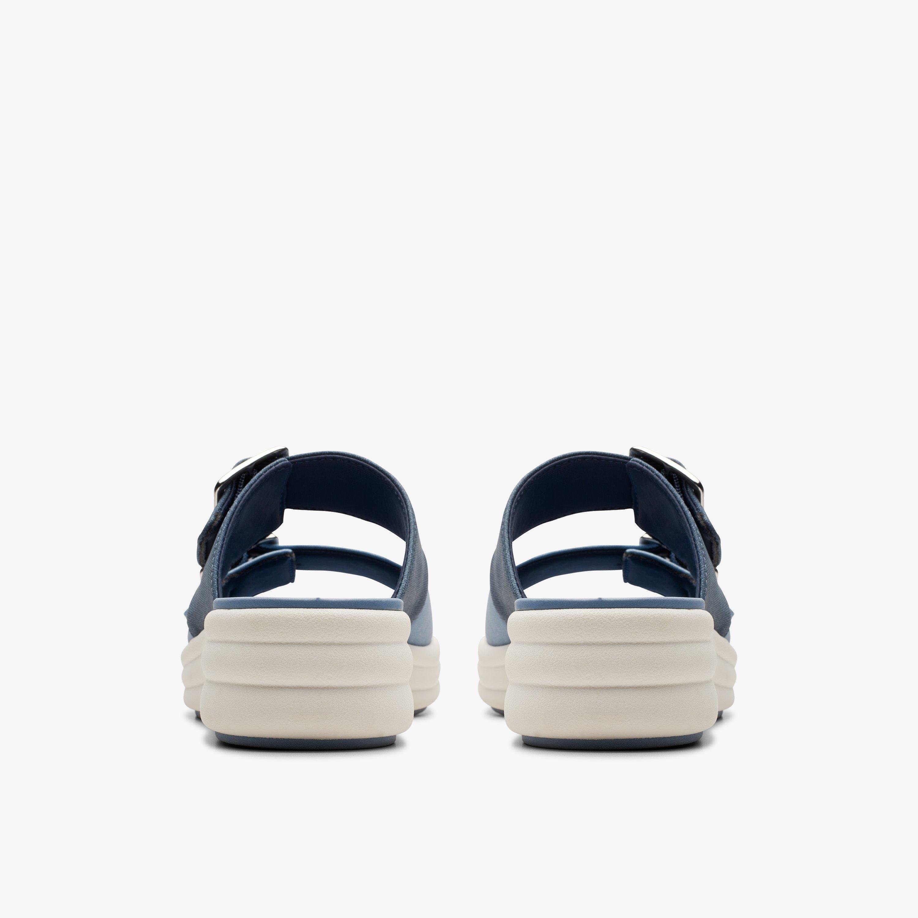 Clarks denim sandals clearance