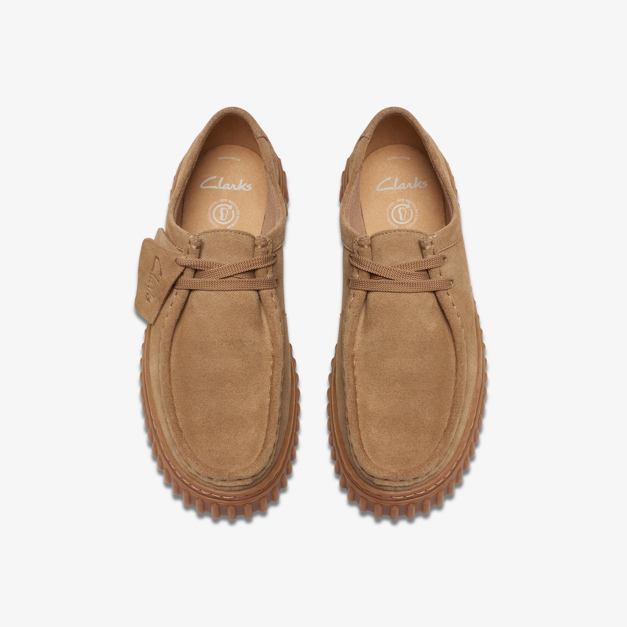 Torhill Lo Kid Dark Sand Suede Moccasins, view 8 of 8