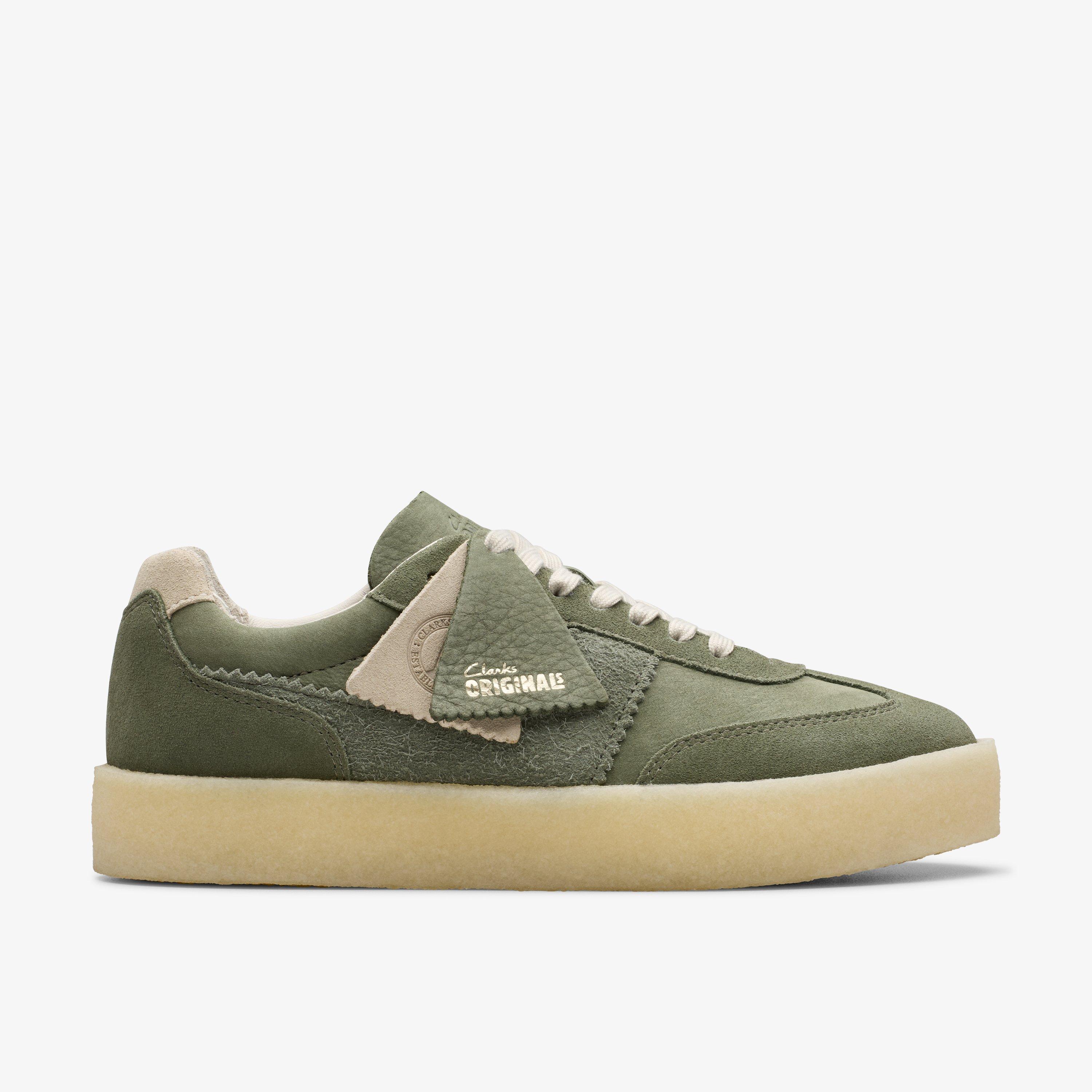 Womens Tor 80 Khaki/Green Combination Shoes | Clarks CA