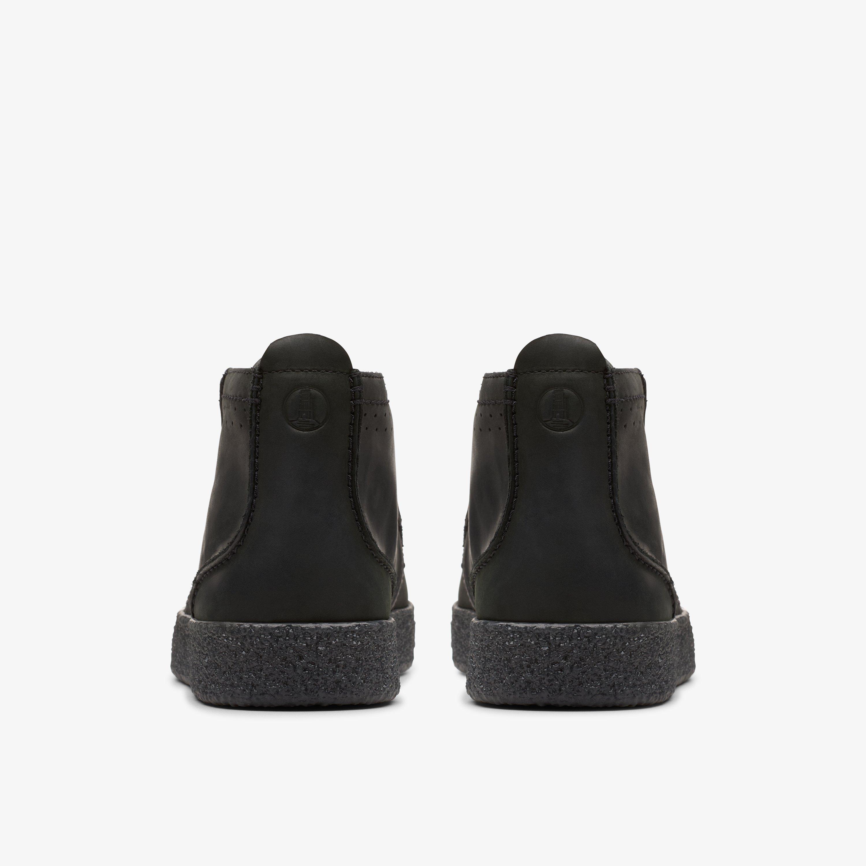 Mens Streethill Mid Black Ankle Boots Clarks UK