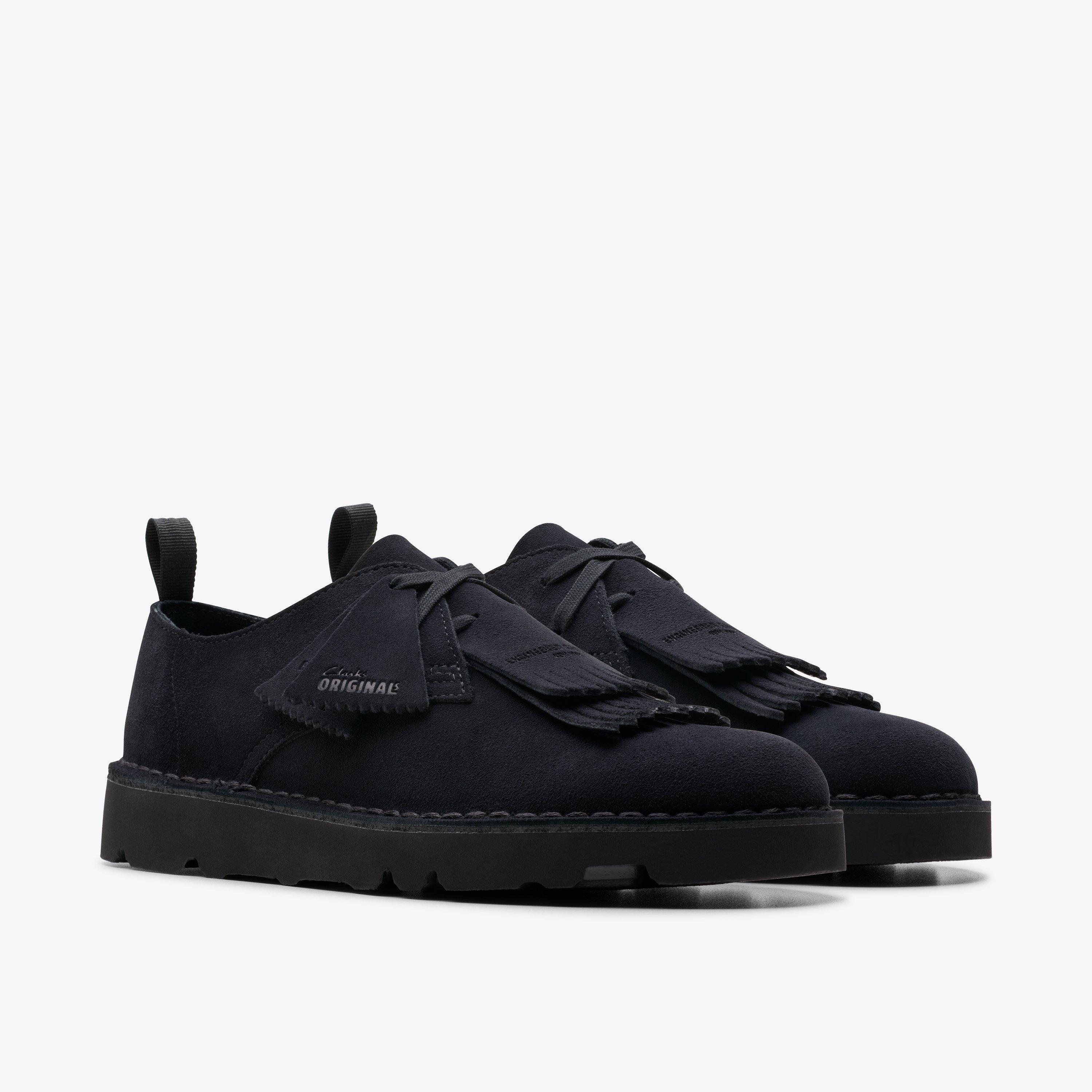 Desert Khan EG Black Moccasins, view 4 of 7