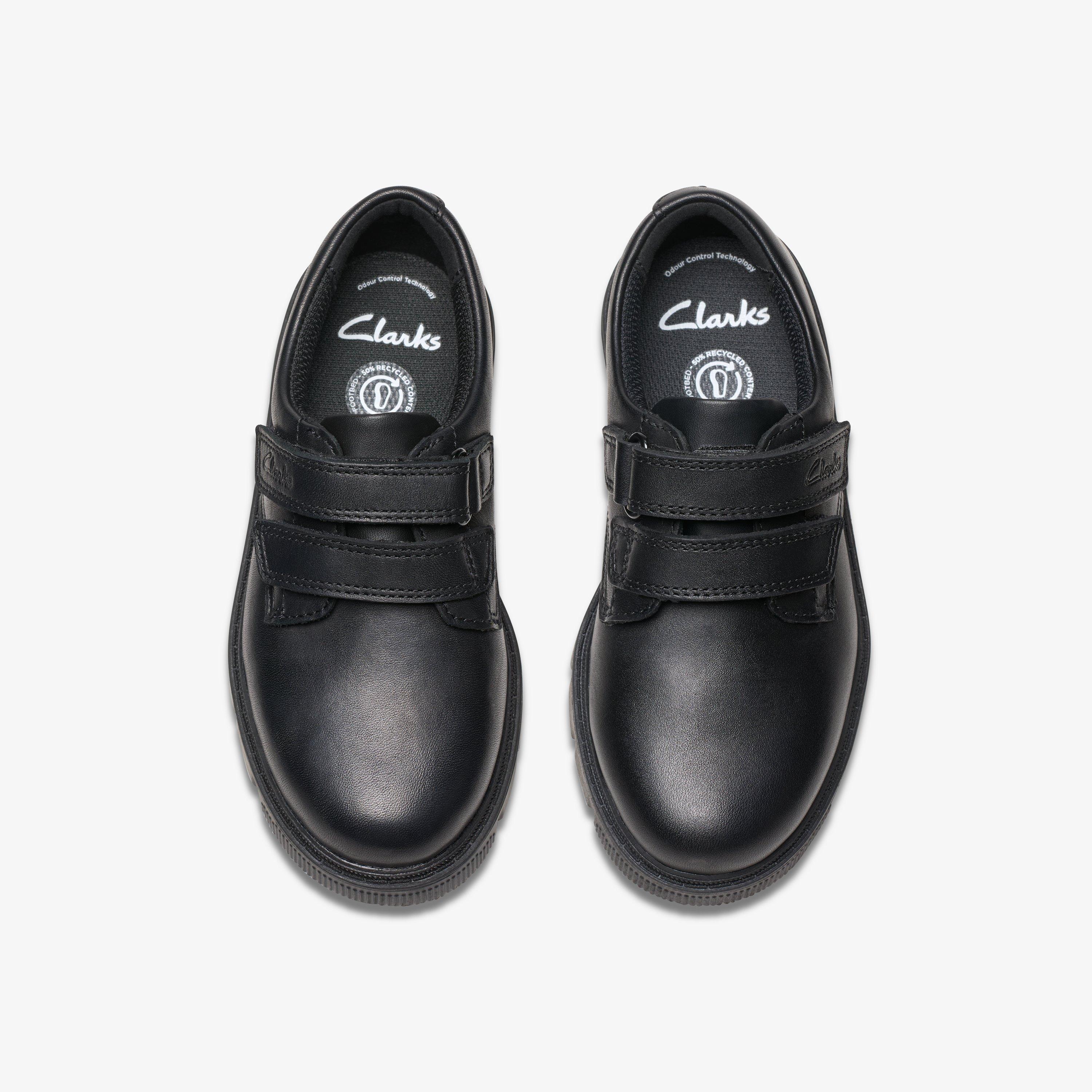 Boys School Shoes Black Leather School Shoes Clarks IE