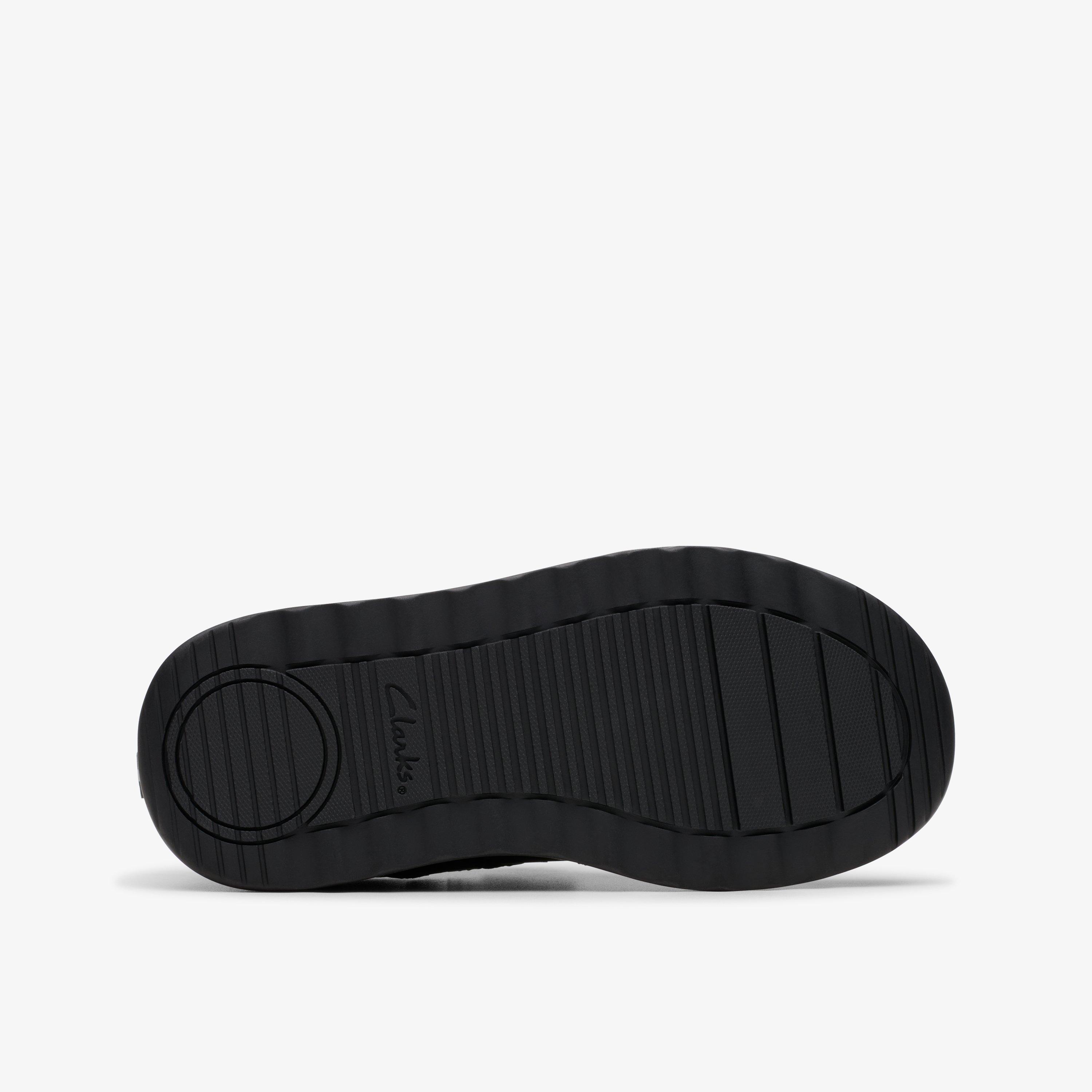 Harry Bear Scarpe Bambino Calcio Nere: Scarpe Da Corsa Scuola Con Suola Interna Verde E Chiusura Velcro - 2