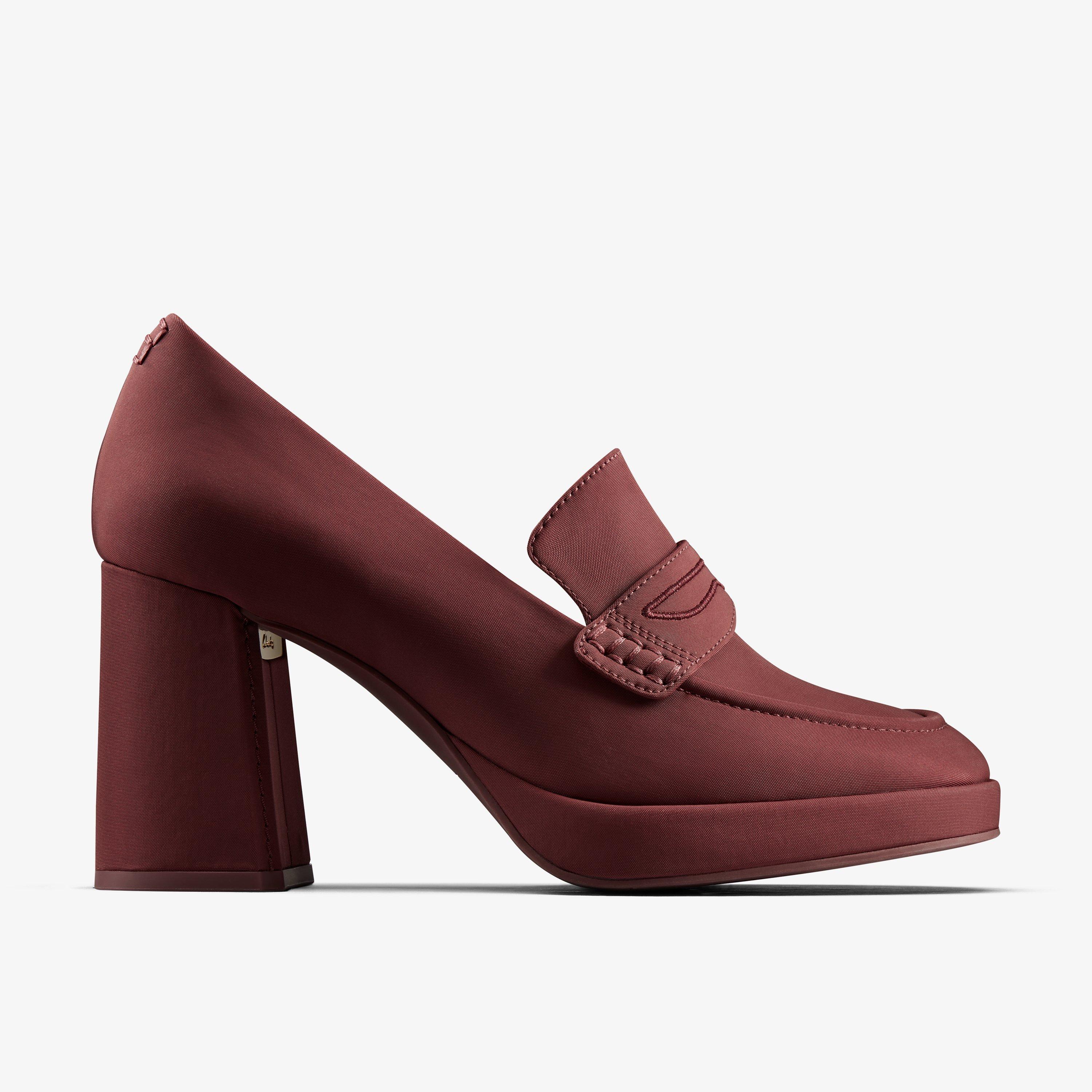 Martine Rose Loafer 2 Oxblood Textile Loafers High Heels, view 1 of 7