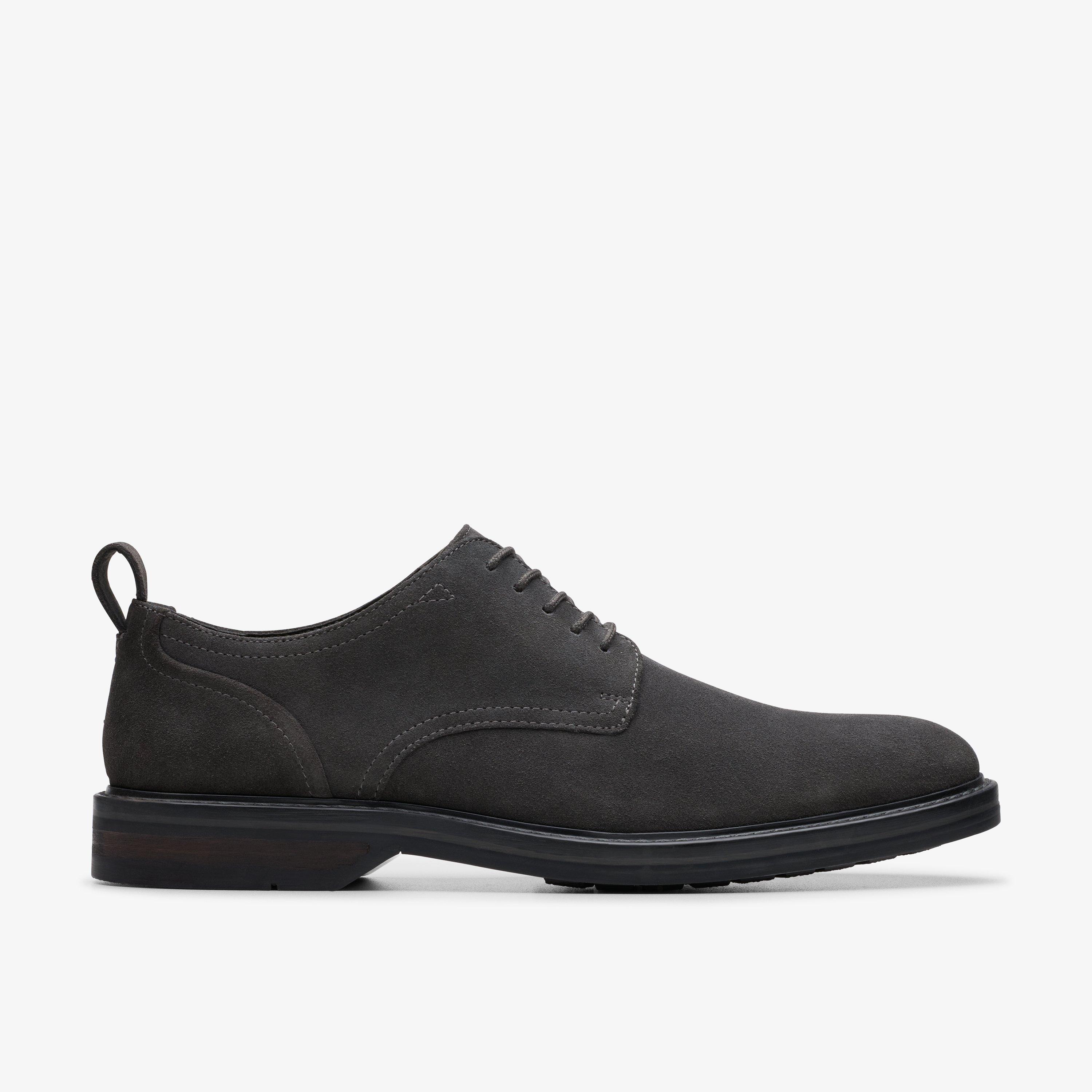 Clarks mens black dress shoes online