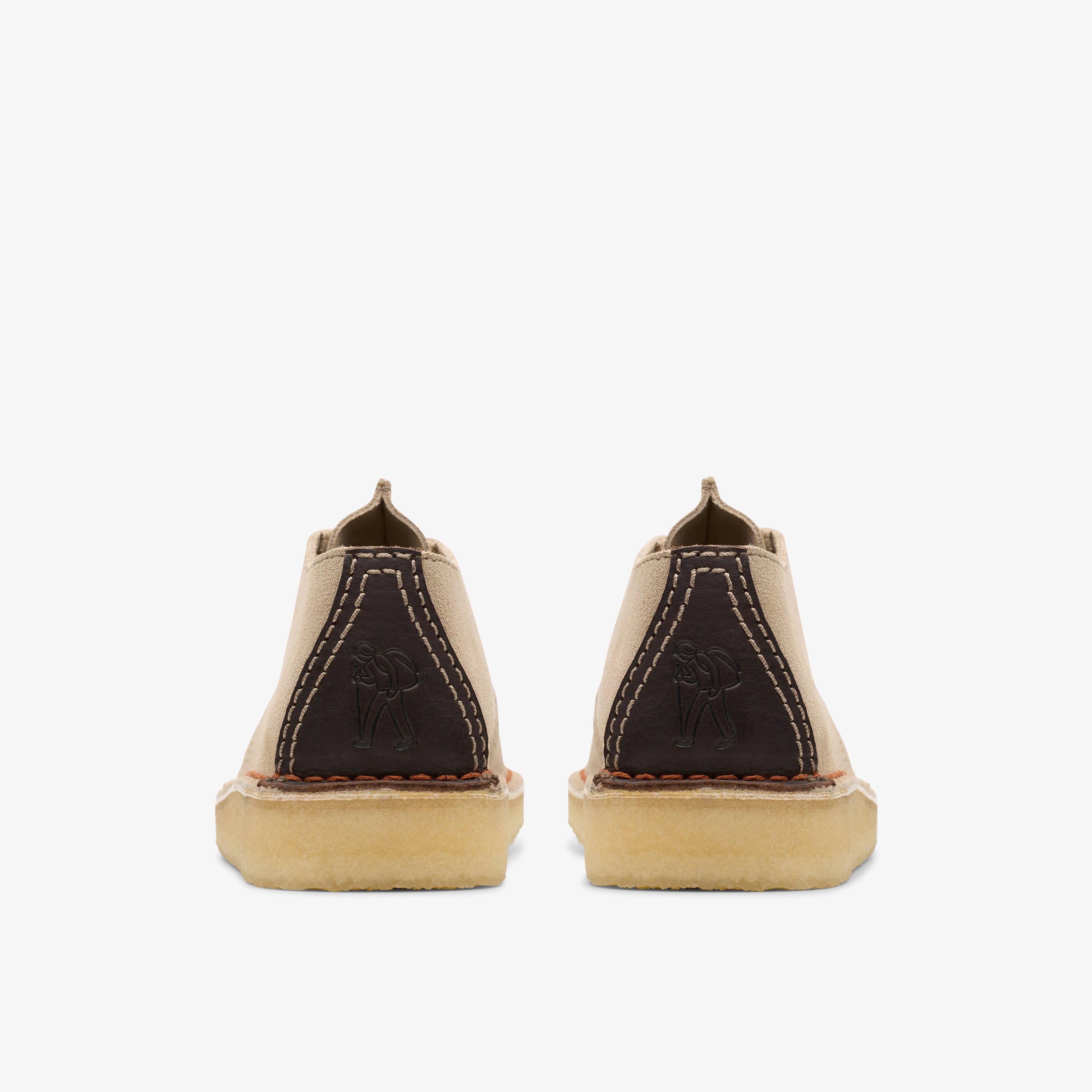 Mens Desert Trek Sand Suede Shoes | Clarks US