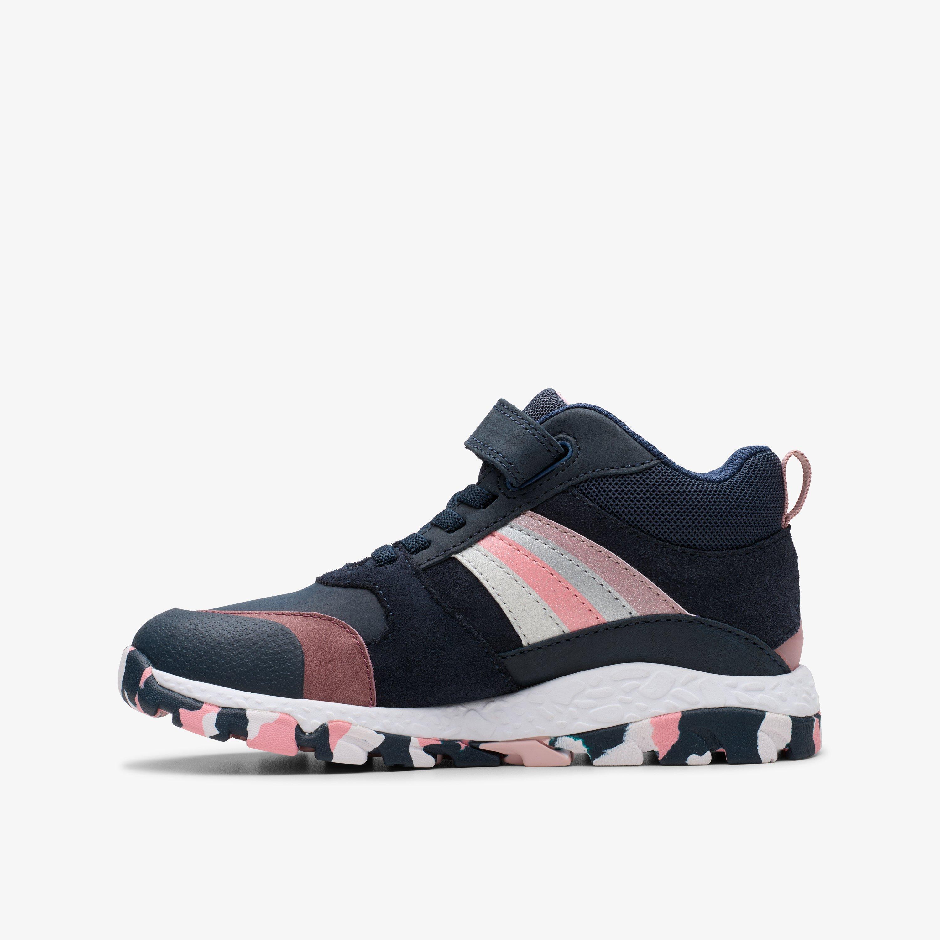 Tidal 2 Glow Kid Navy Multicolour Ankle Boots, view 2 of 7