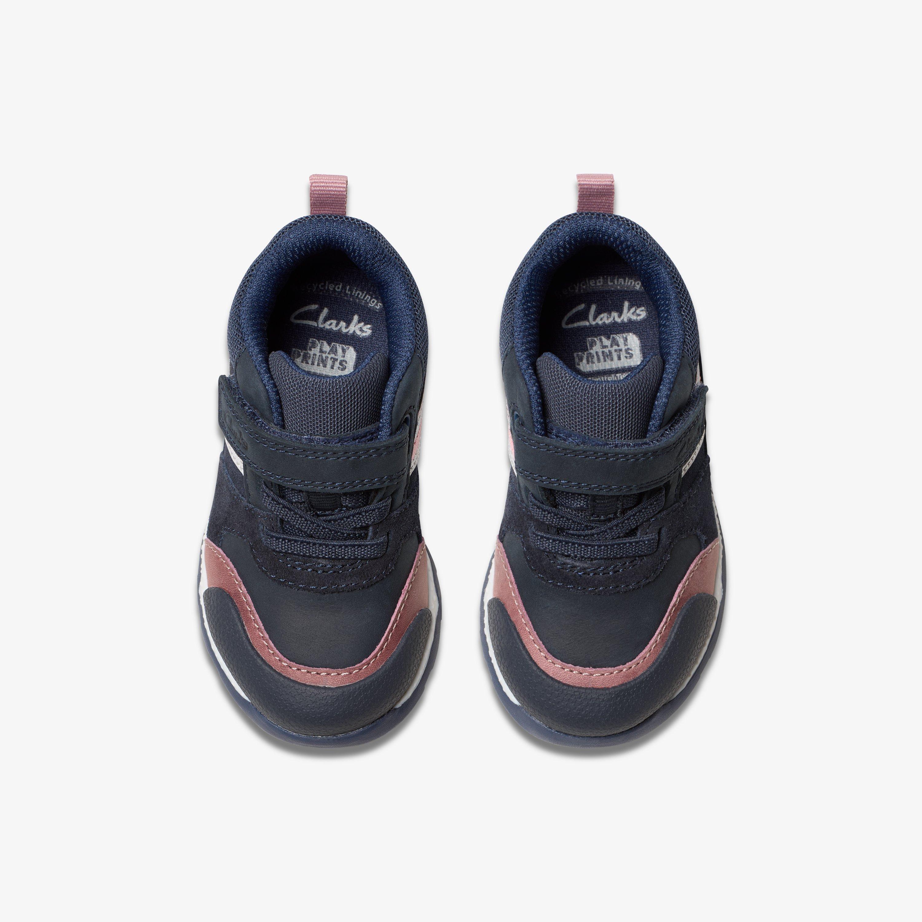 Tidal 2 Glow Toddler Navy/Multicolour Ankle Boots, view 6 of 7