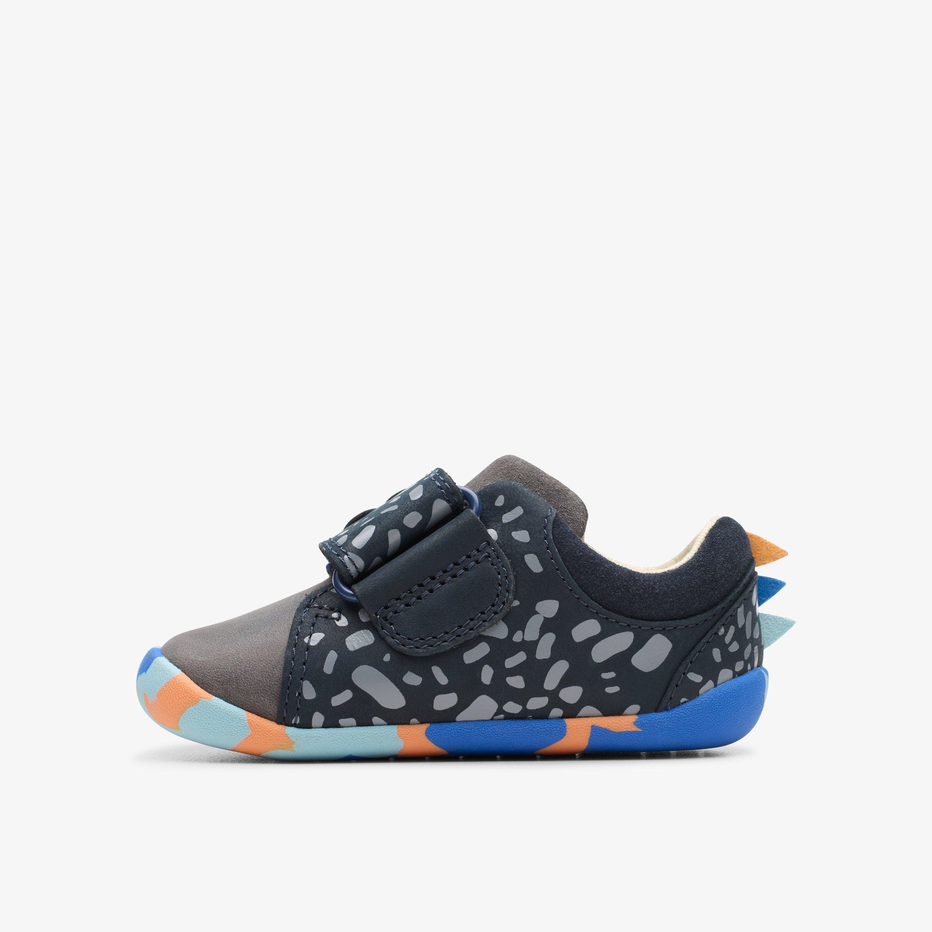 Roamer Tri Toddler Grey/Blue Pre Walker Riptape, view 2 of 6