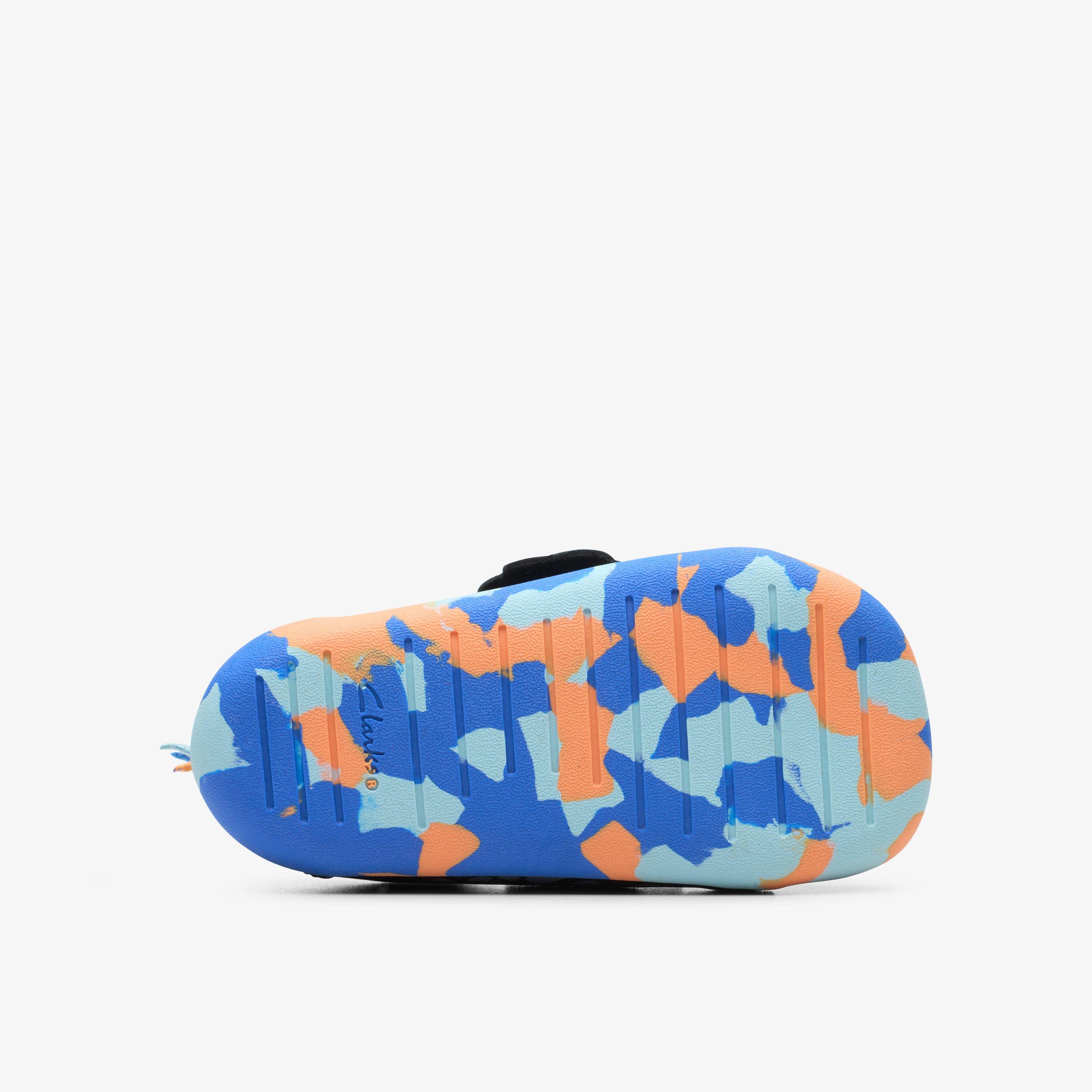 Roamer Tri Toddler Grey/Blue Pre Walker Riptape, view 3 of 6