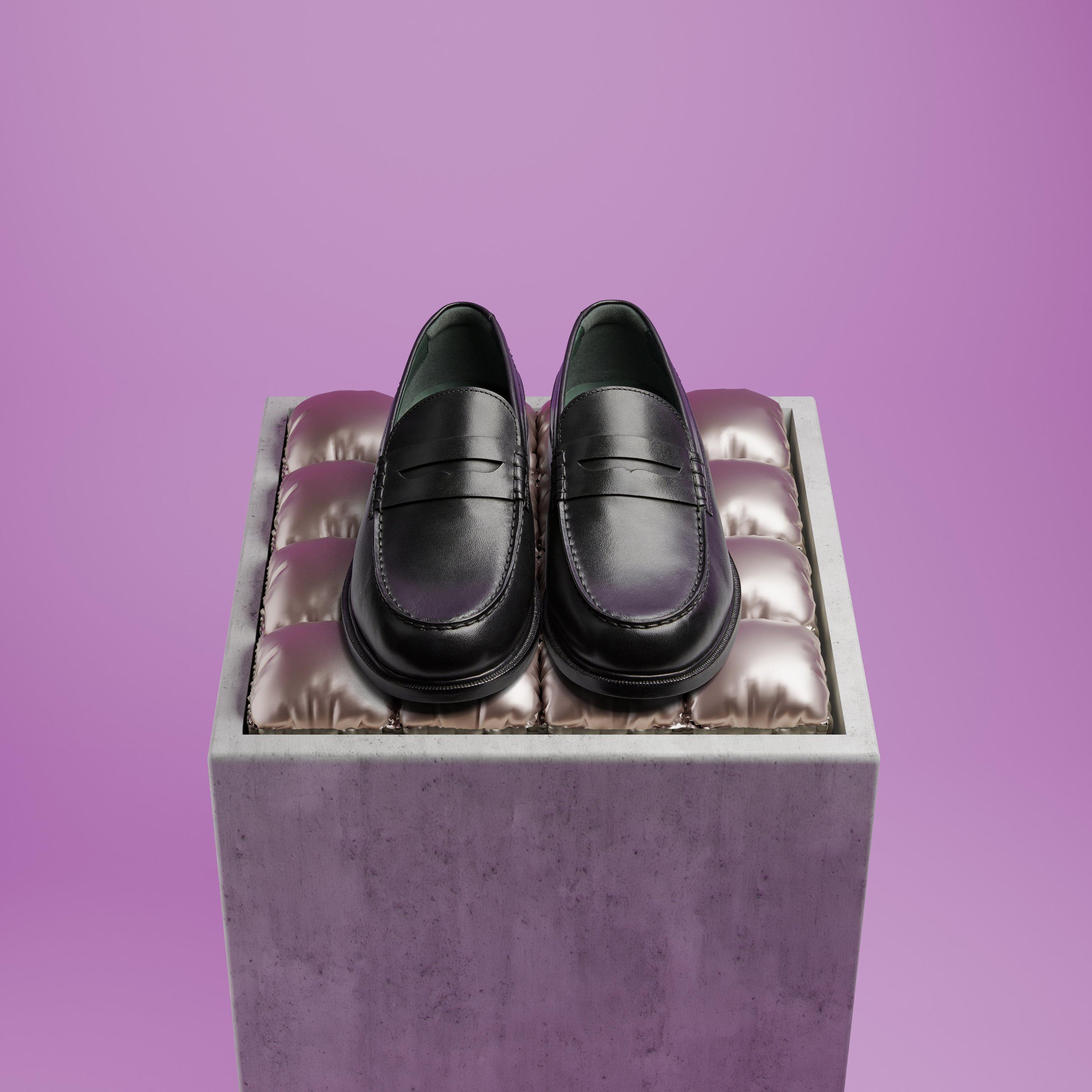 Craft James Lo Loafer — Black