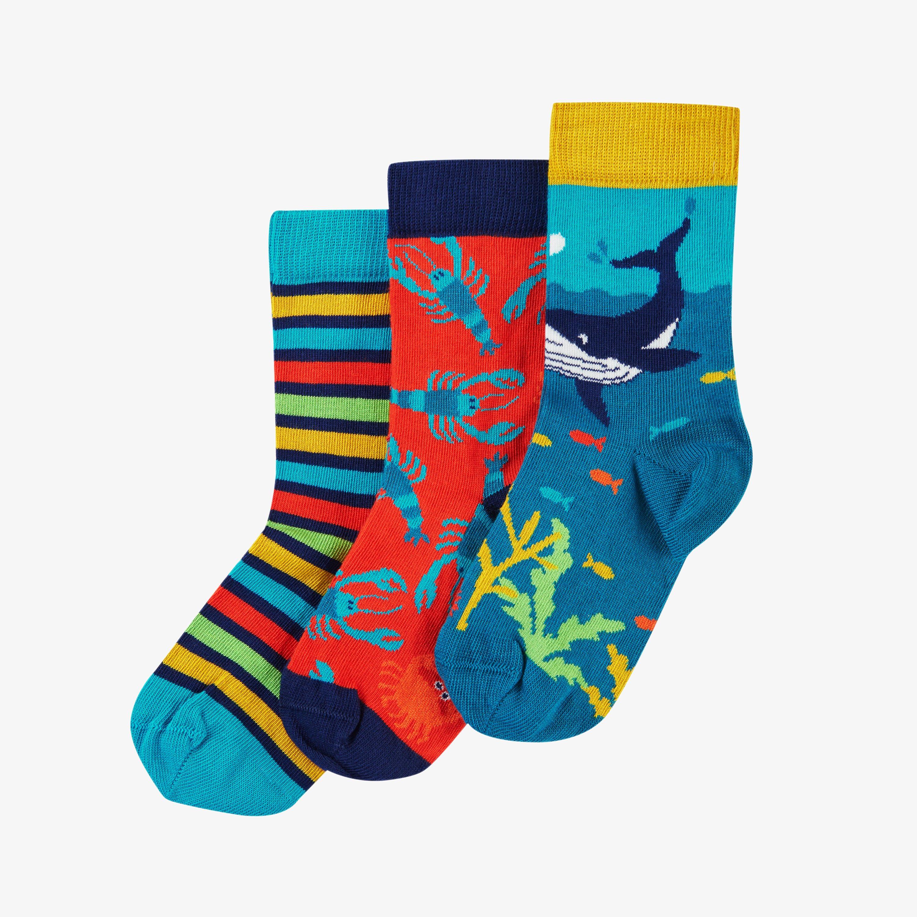 Rock My Socks 3 Pack Infant Size 6-8 Standard