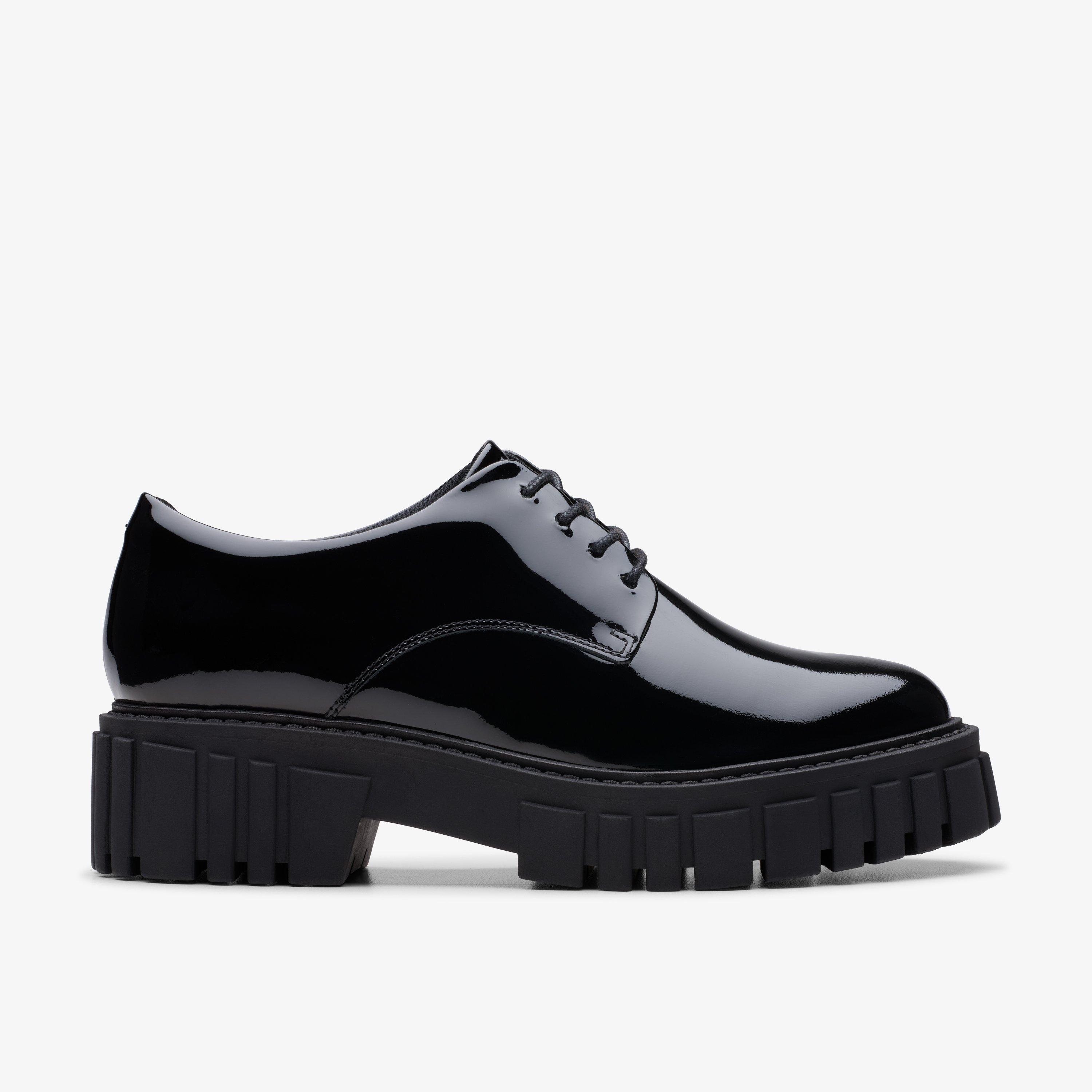 Black work shoes womens uk online