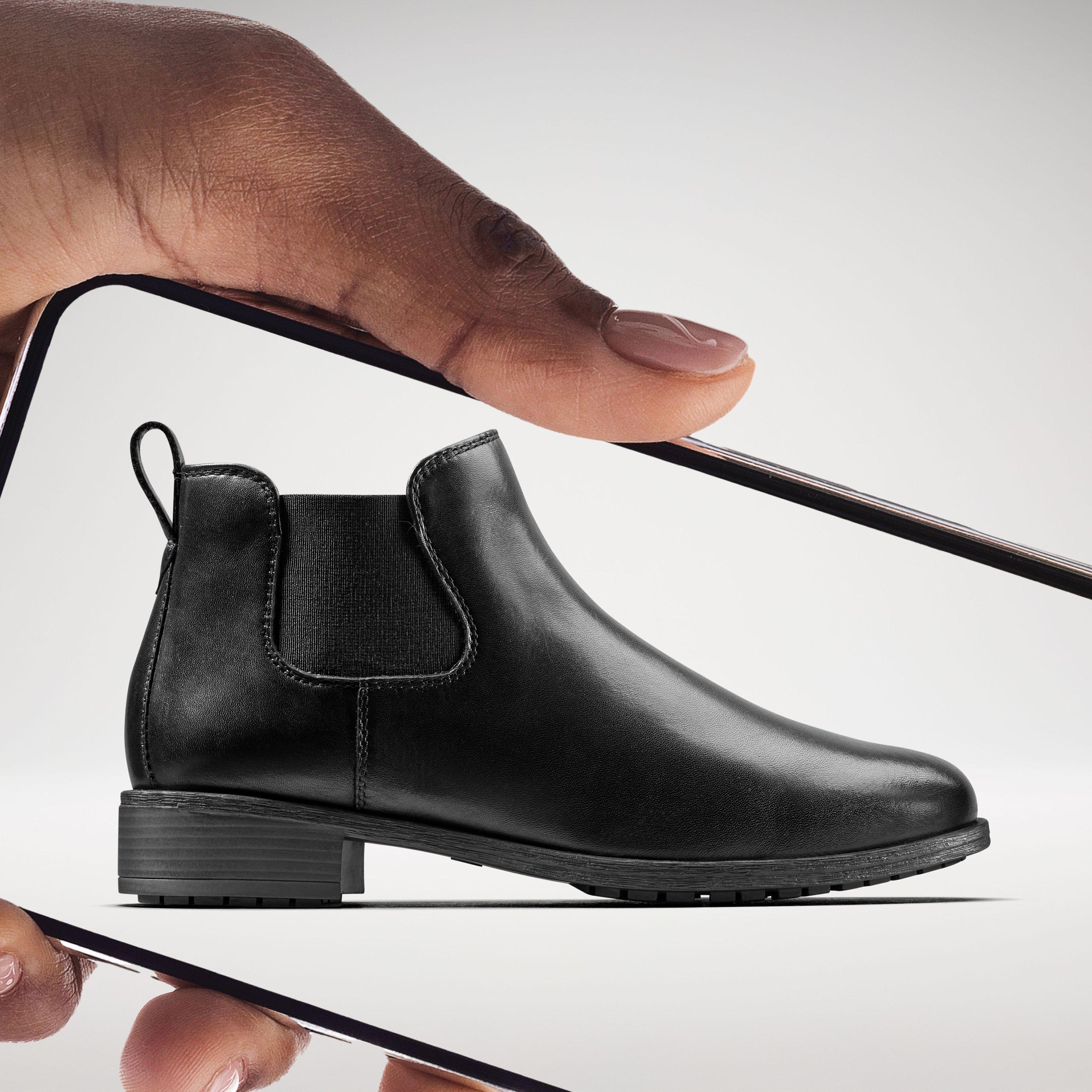 Havisham Top Ankle Boot — Black