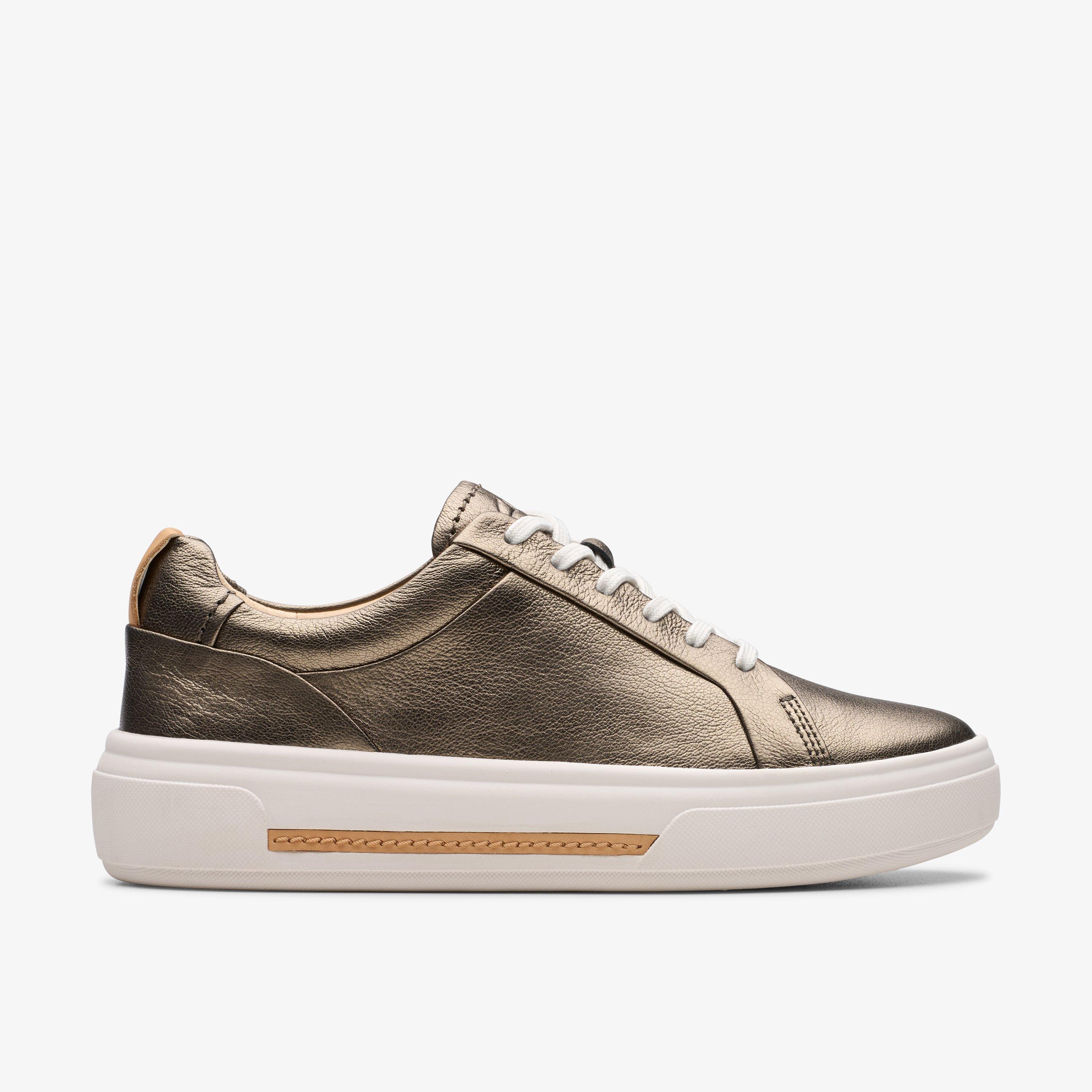 Womens Hollyhock Walk Metallic Sneakers | Clarks US