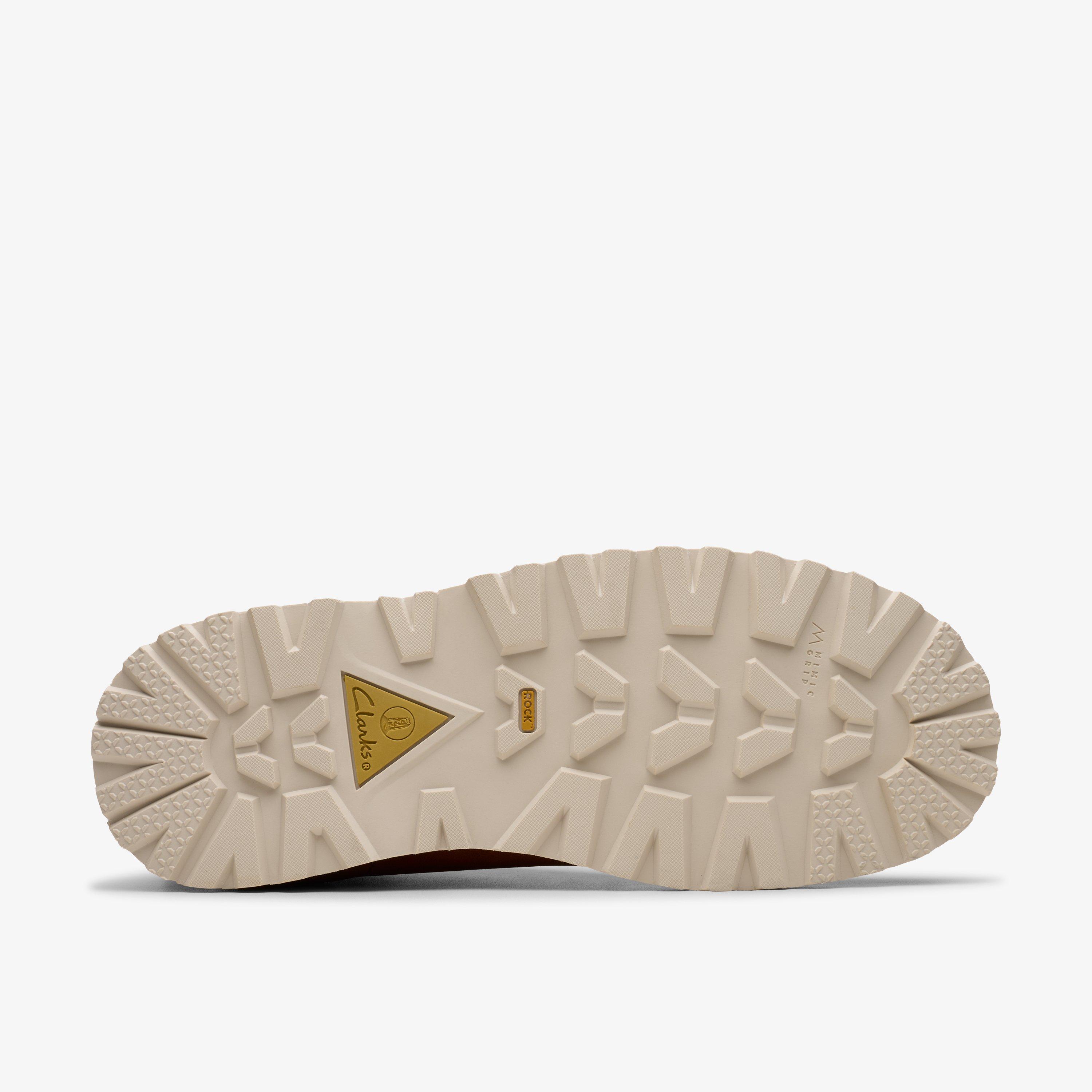 clarks desert boot tan leather