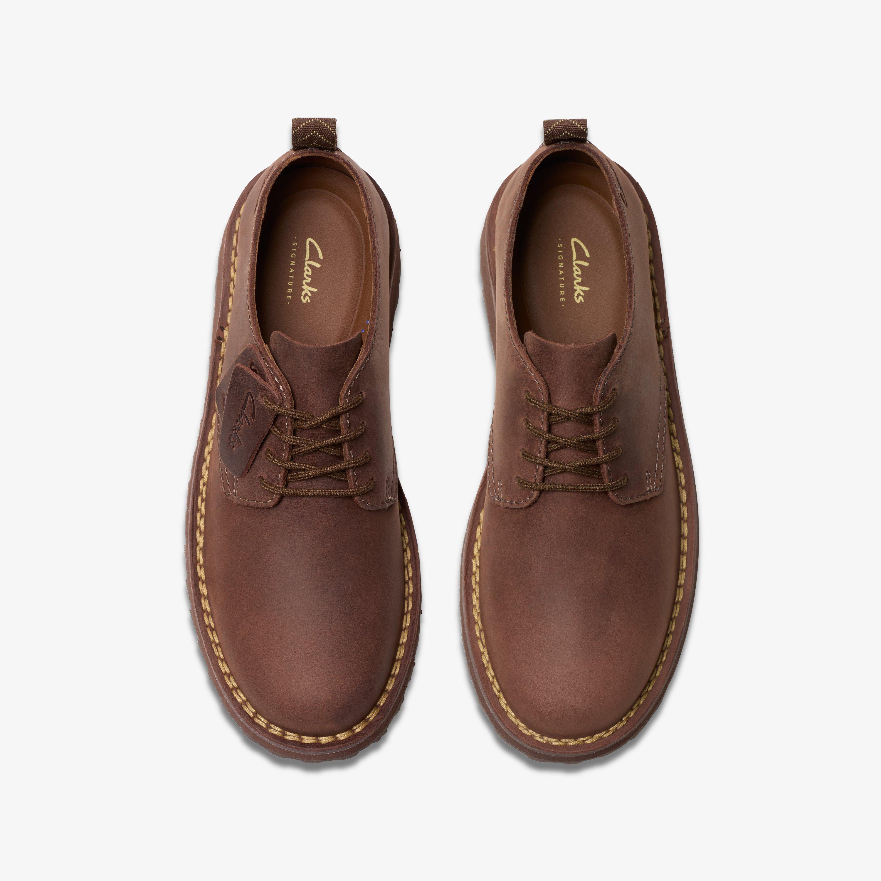 Solsbury Lace Dark Brown Lea