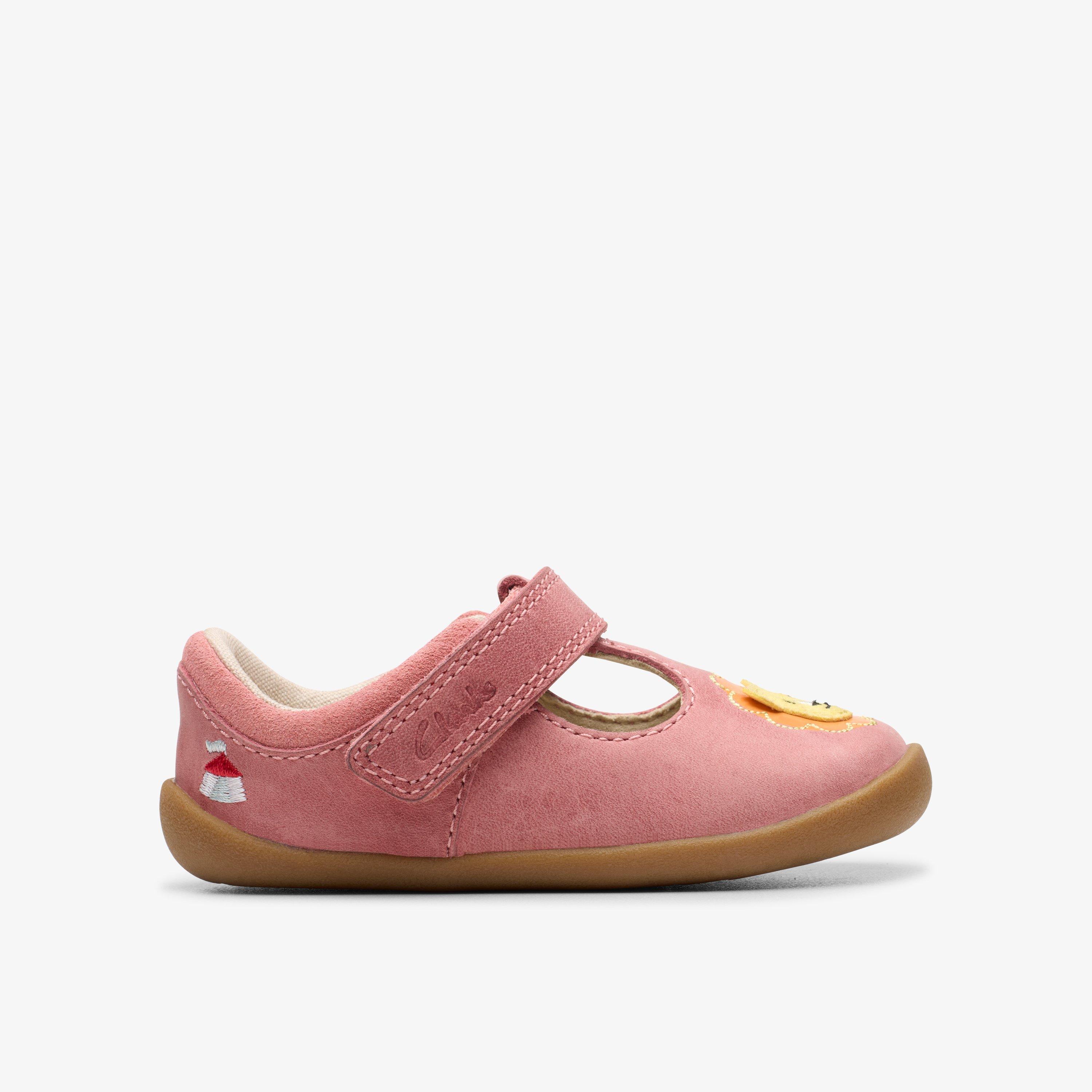 Roamer Hats Toddler Pink Pre Walker T Bar Shoes, view 1 of 6