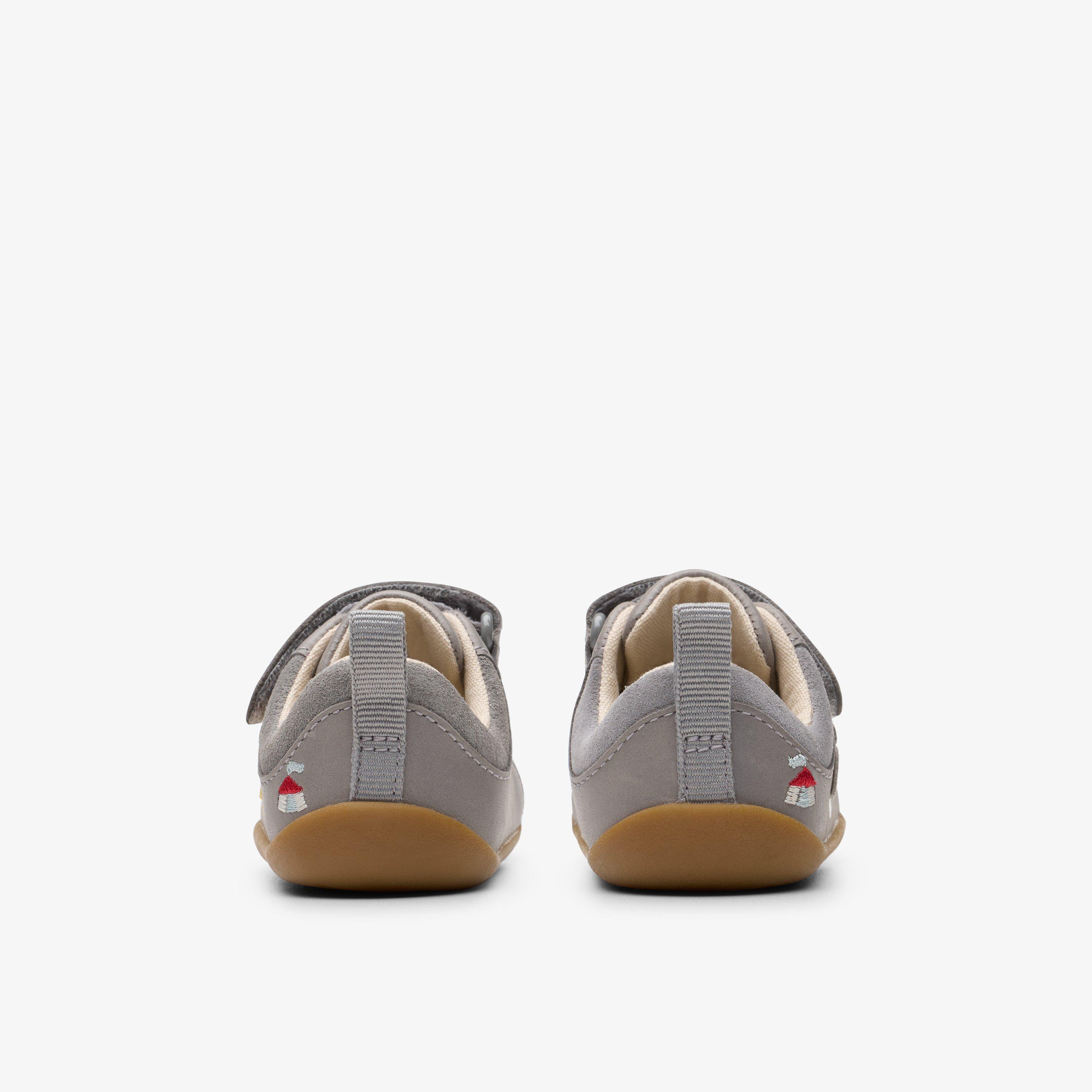 Roamer Mime Toddler Grey Pre Walker Riptape, view 5 of 6