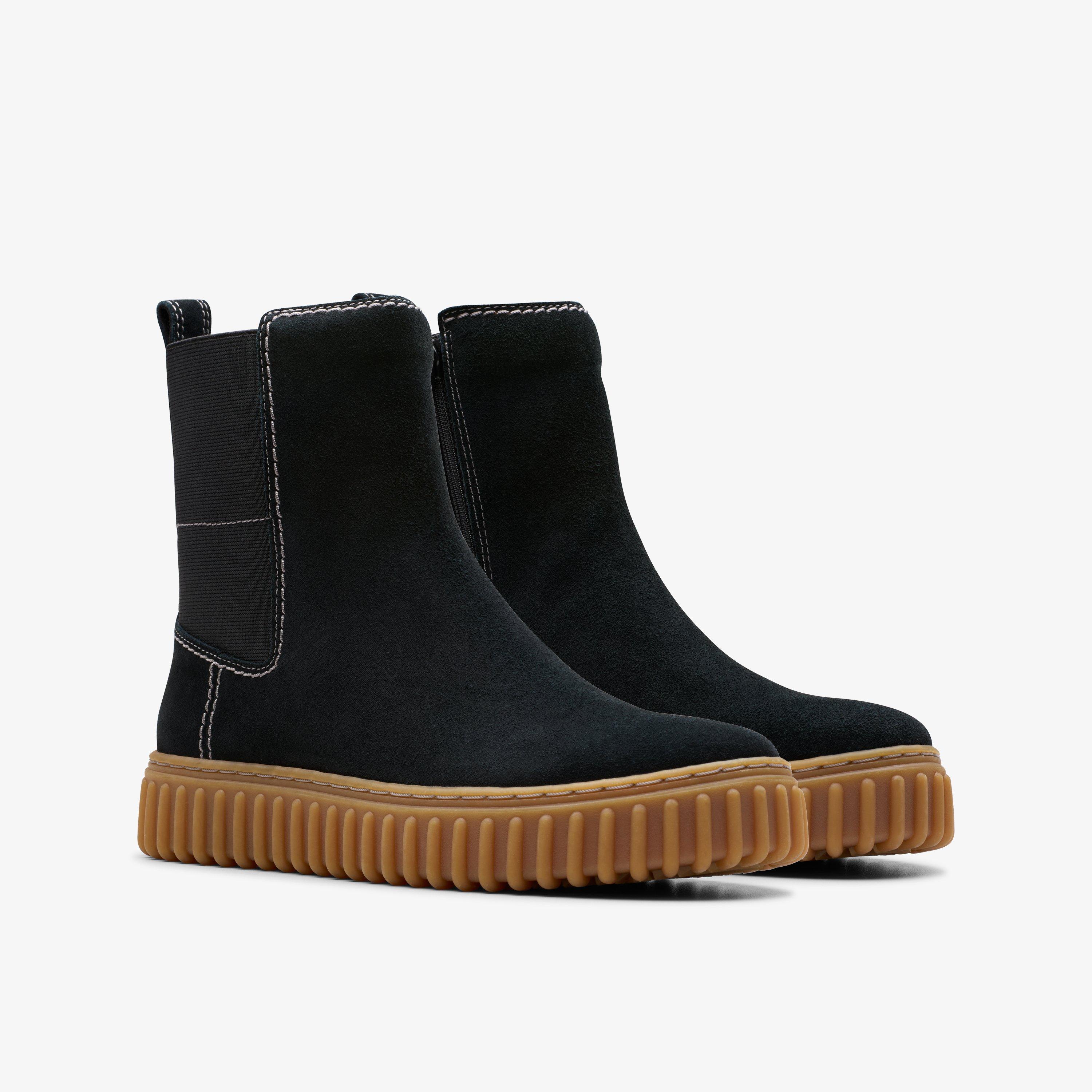 Tor Hill Top Older Black Ankle Boots Torhill, view 4 of 6