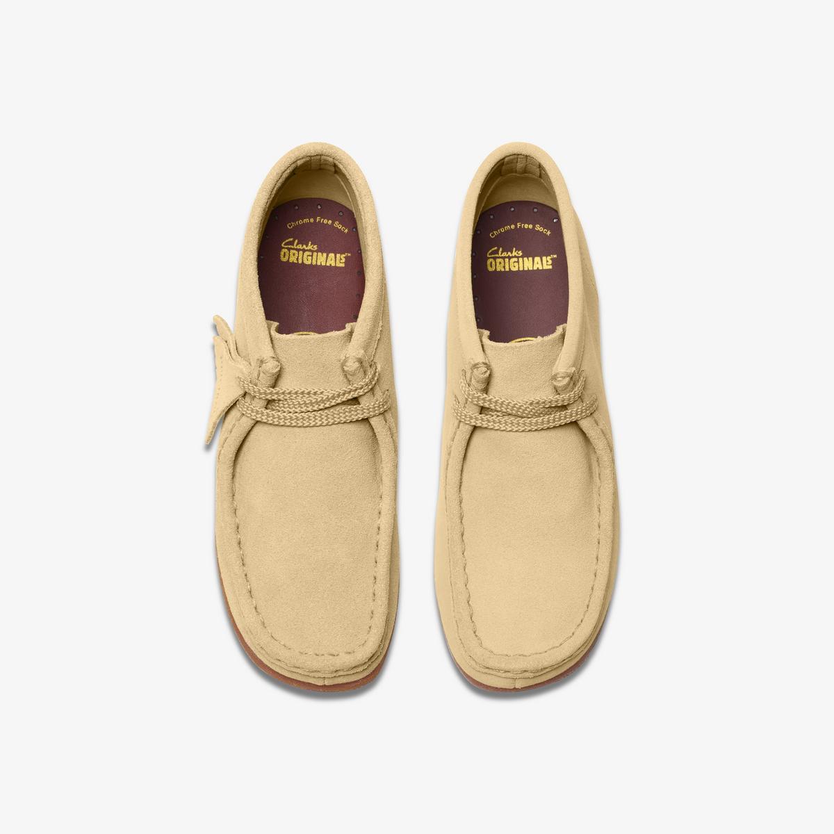 Wallabee Boot Kid — Brown