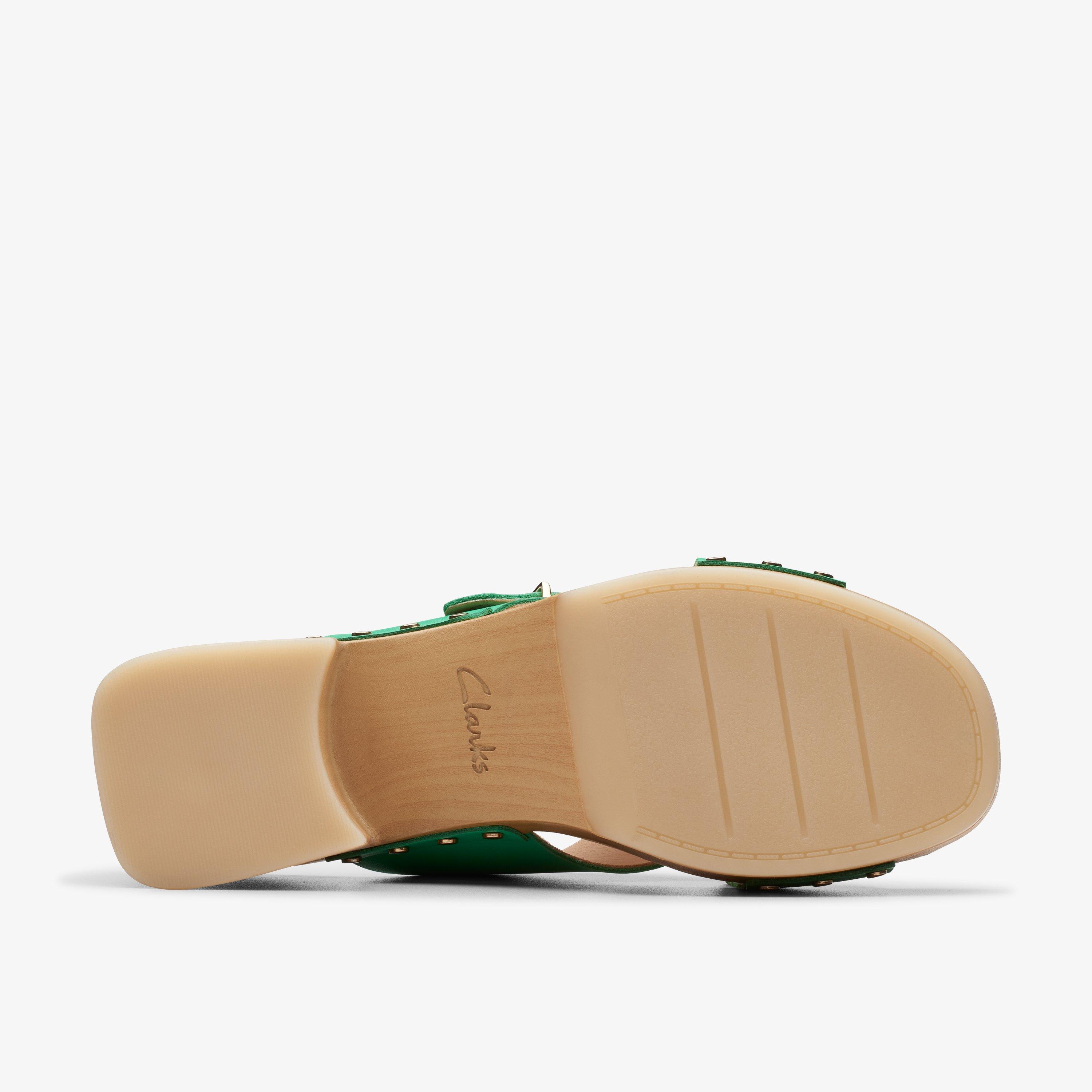 Sandalias Clarks Sivanne Walk Mujer - Cuero Blanco Roto - Plantilla Acolchada Comfort