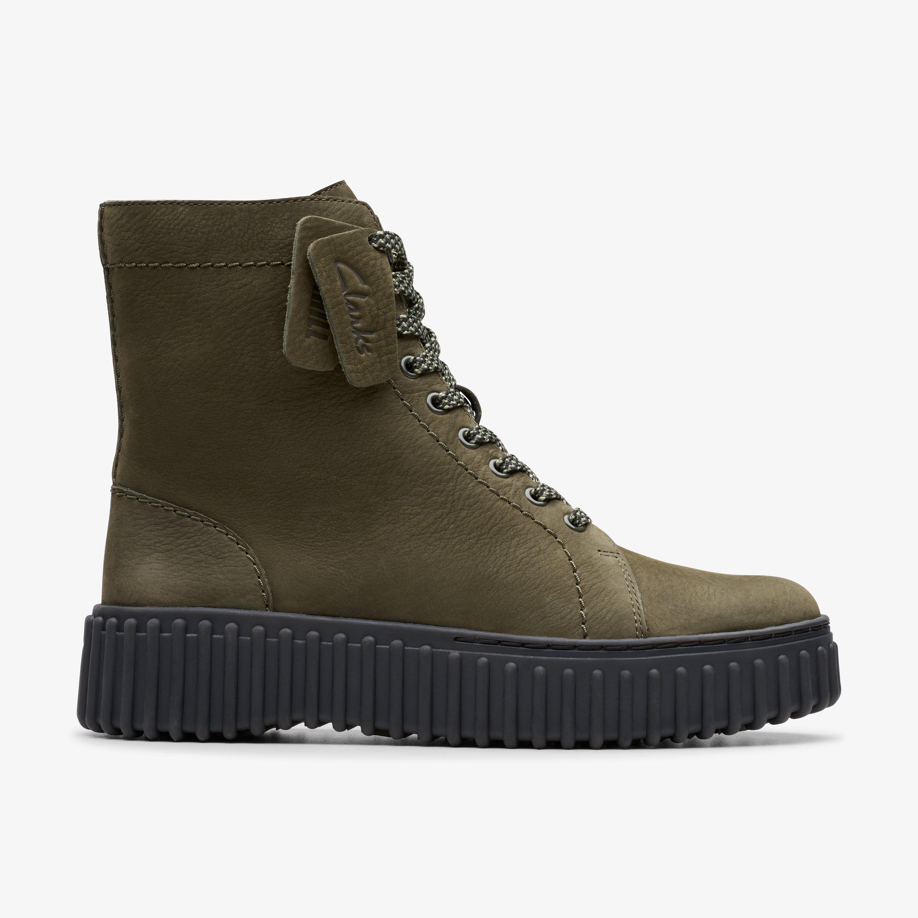 Clarks lace up boots ladies online