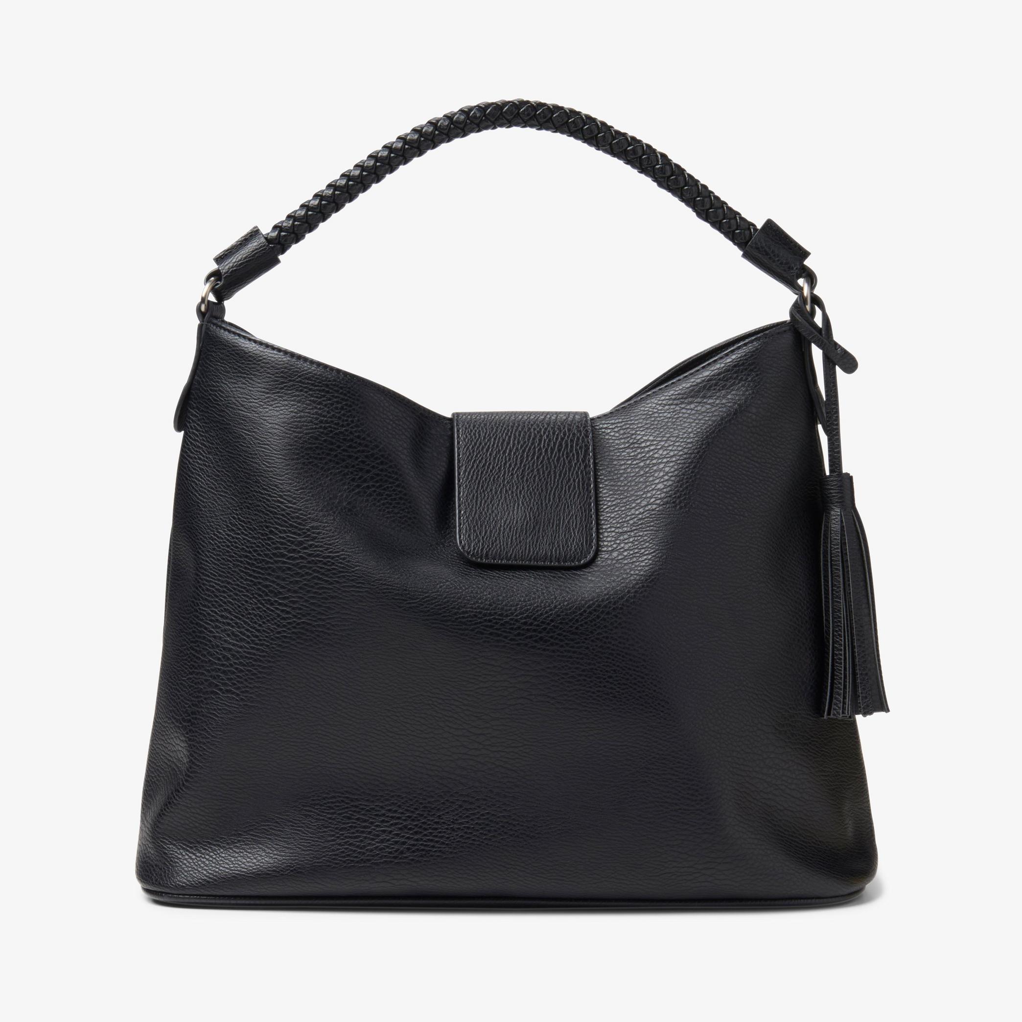 WOMENS Gemmate Slouch Black Synthetic Shoulder Bag | Clarks Outlet