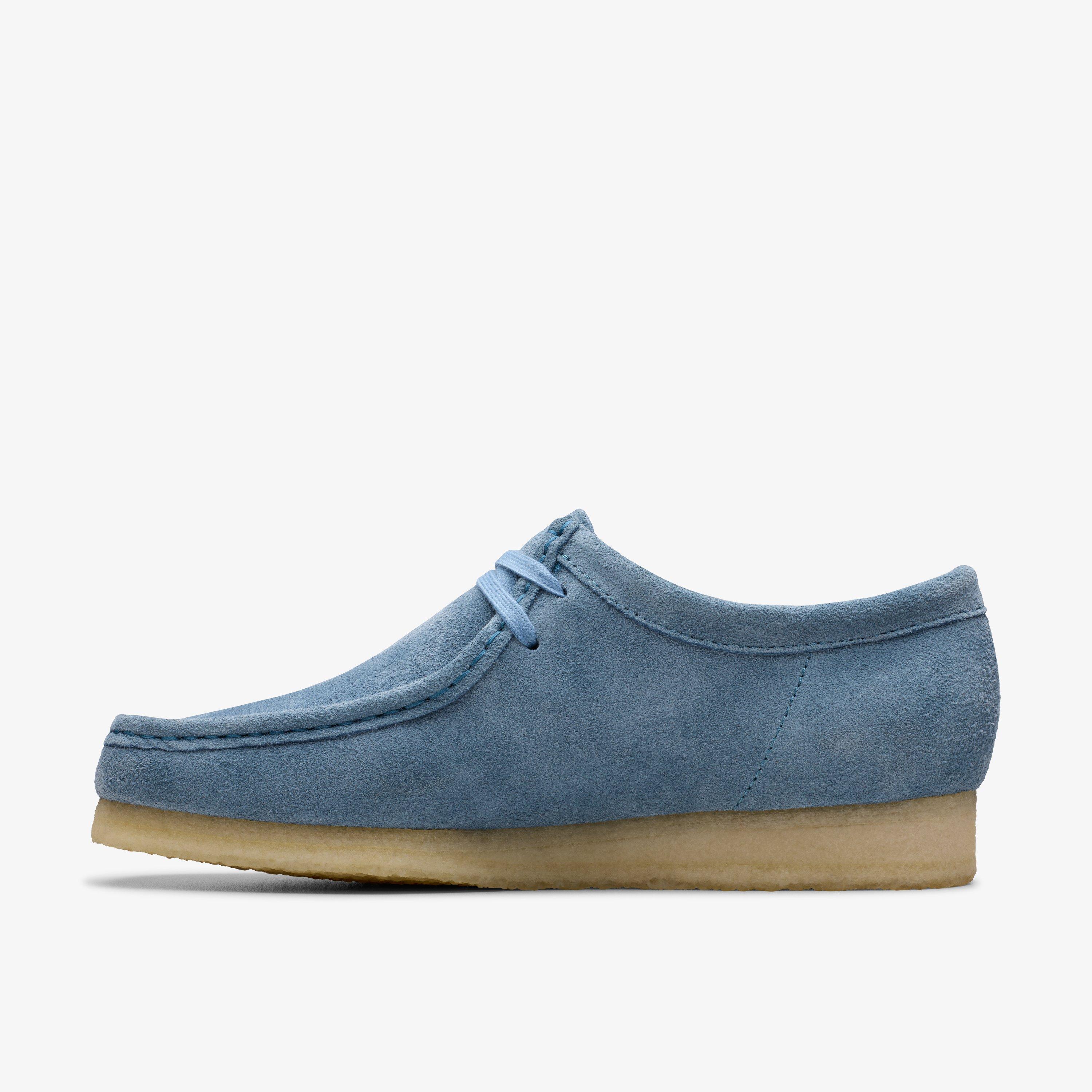 Clarks blue brogues online