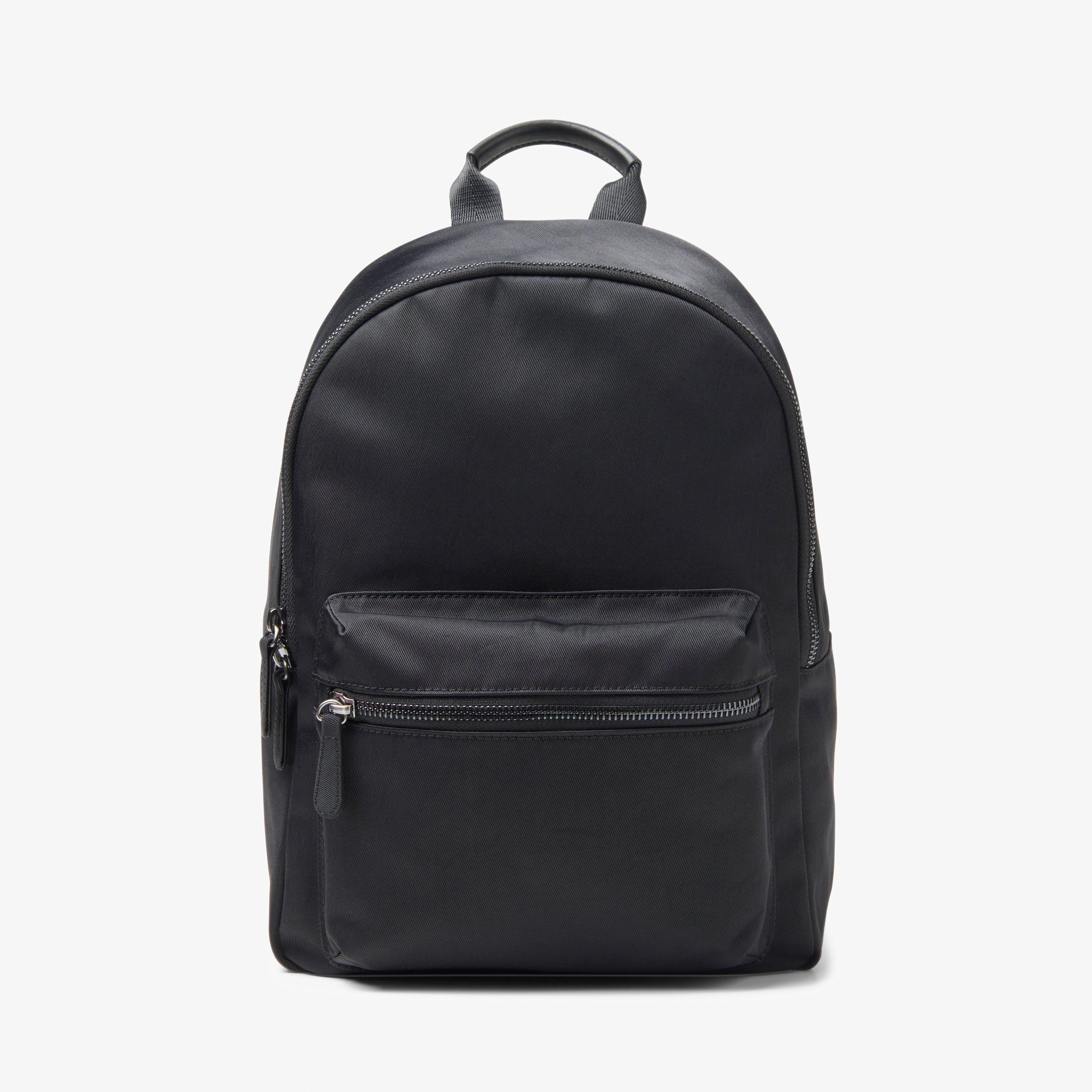 Womens Hythe Pack Black Textile Backpack | Clarks Outlet